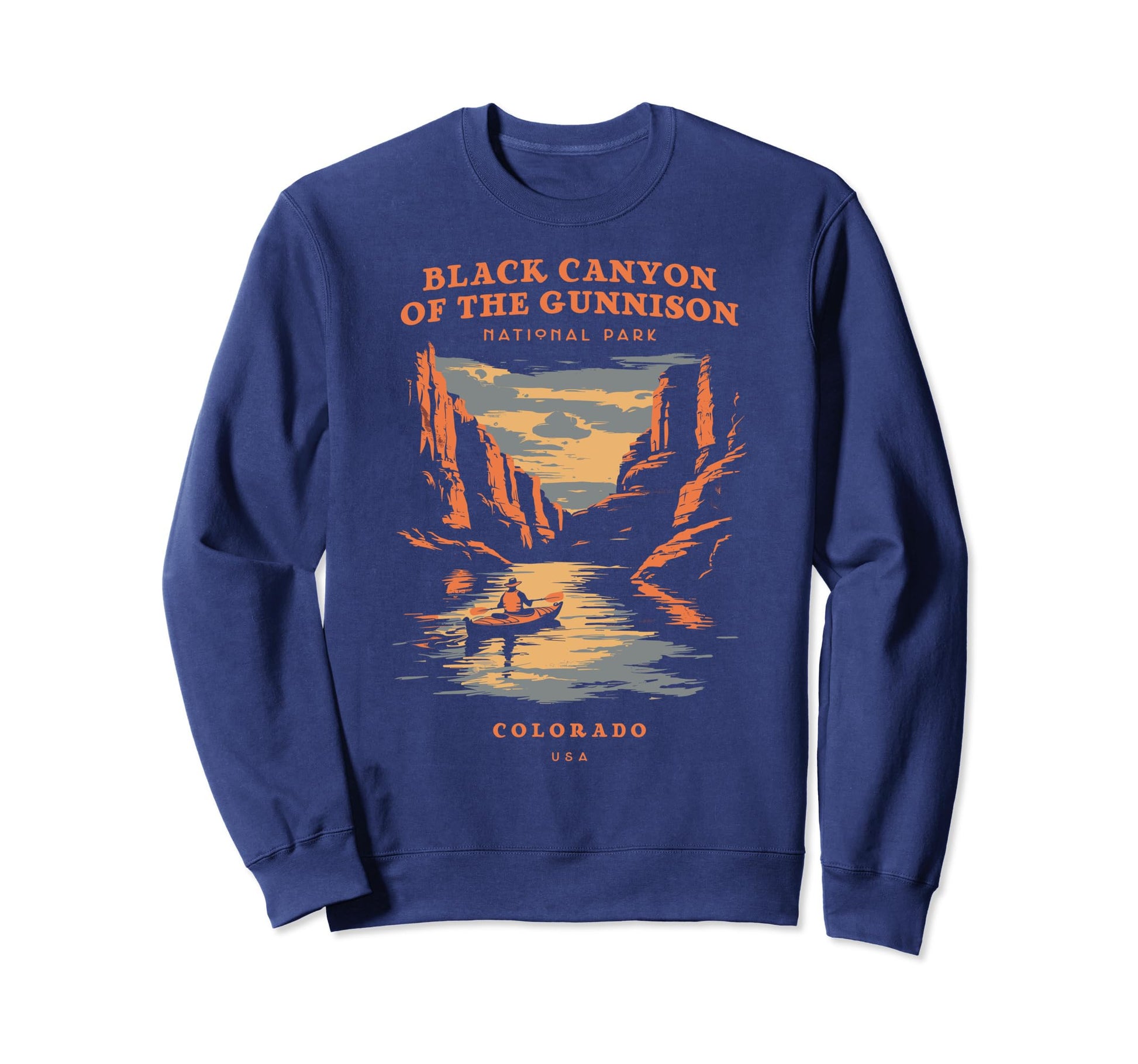 Black Canyon Gunnison National Park Sweatshirt - Streetwear Style Unisex - T-Shirt, Sweatshirt, Hoodie