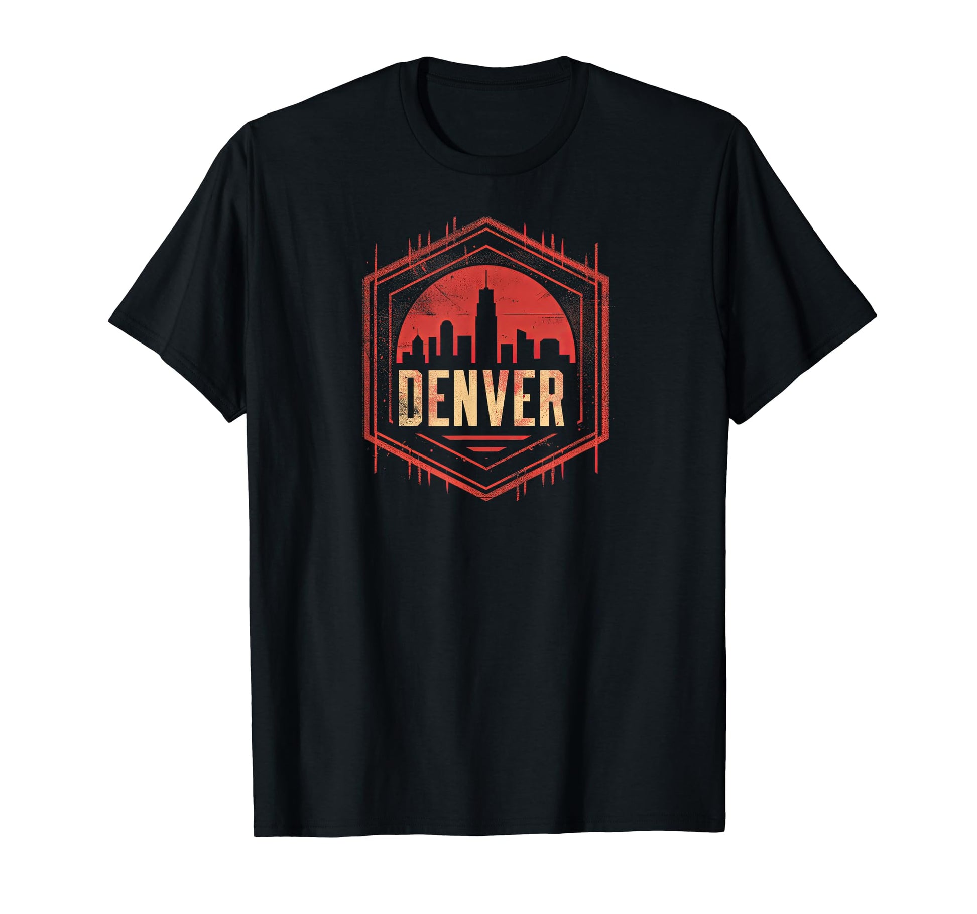 Denver Grit 90S Grunge Urbandecay Mens T-Shirt - Novelty Apparel for Adults - T-Shirt, Sweatshirt, Hoodie