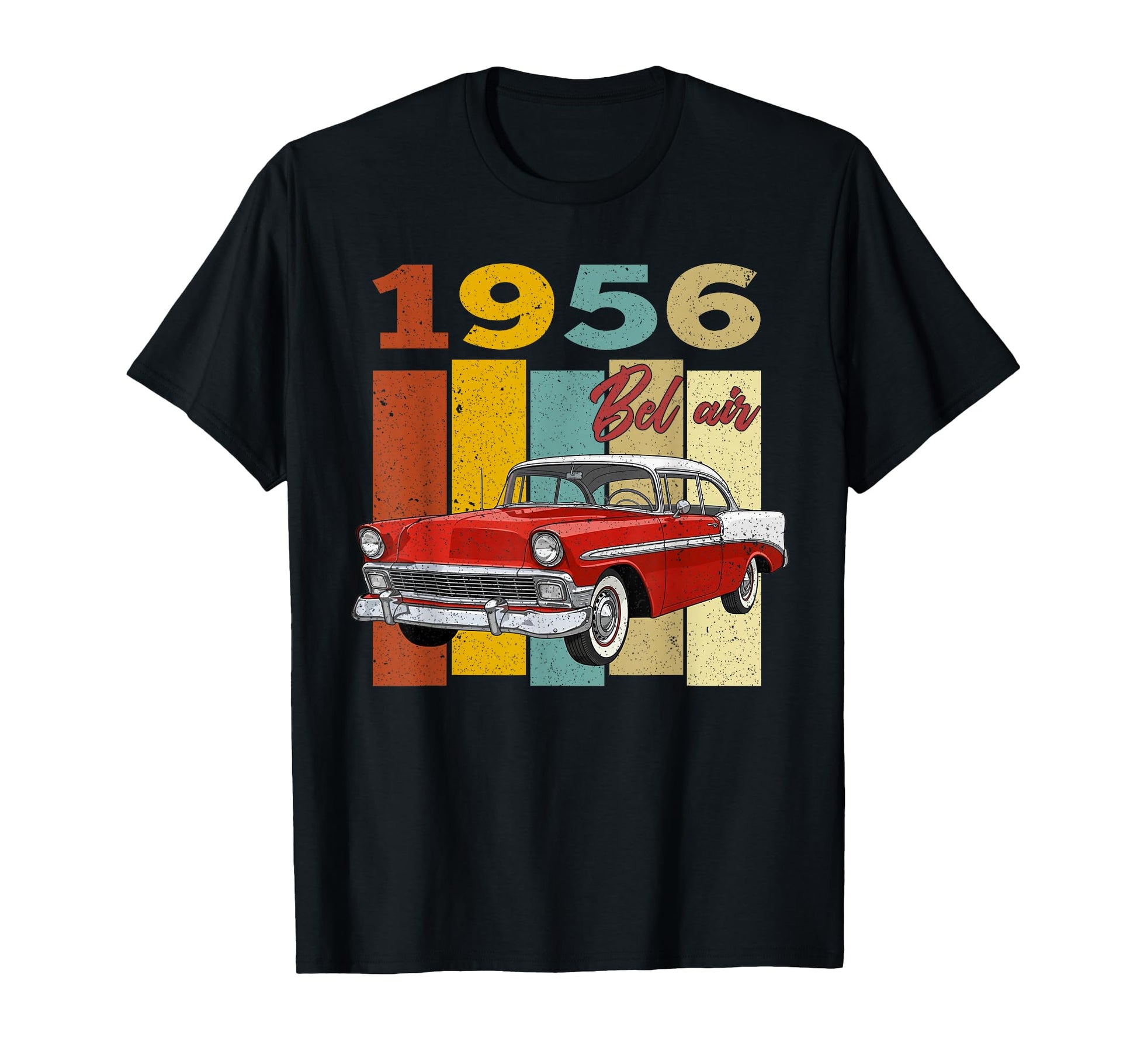1956 56 Bel Air 90S Silhouette Old T-Shirt - Minimalist Print Men Women - T-Shirt, Sweatshirt, Hoodie