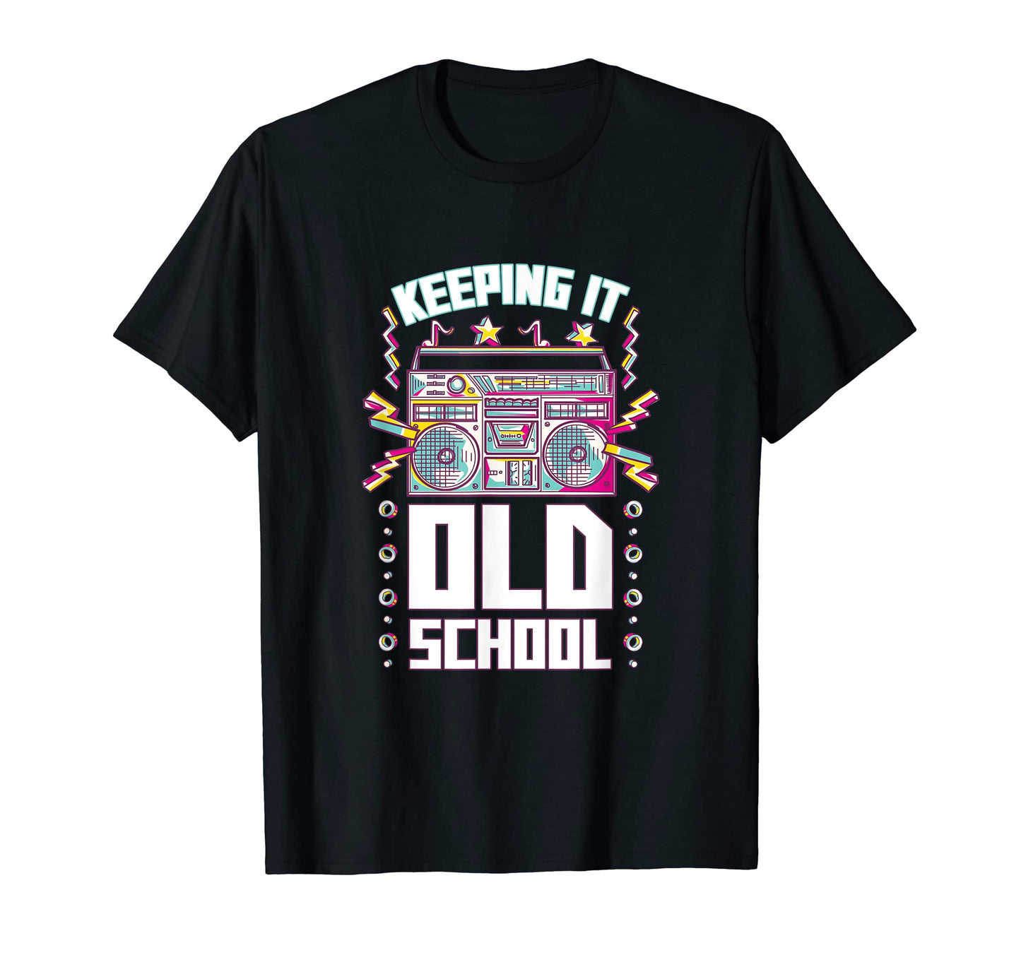 Keeping It Old School Old School Hip Hop T-Shirt - Graphic Print Men Women - T-Shirt, Sweatshirt, Hoodie