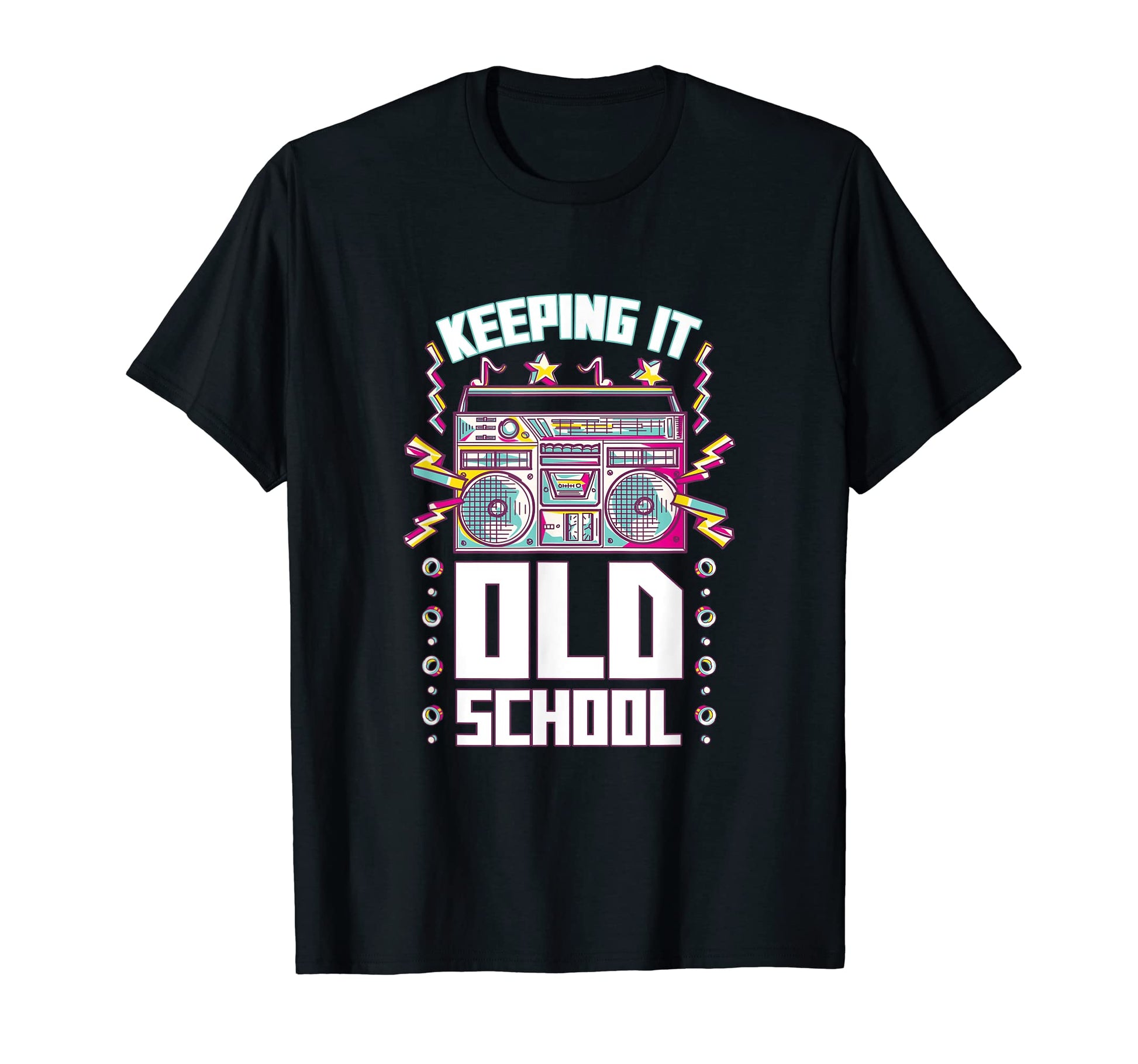 Keeping It Old School Old School Hip Hop T-Shirt - Graphic Print Men Women - T-Shirt, Sweatshirt, Hoodie