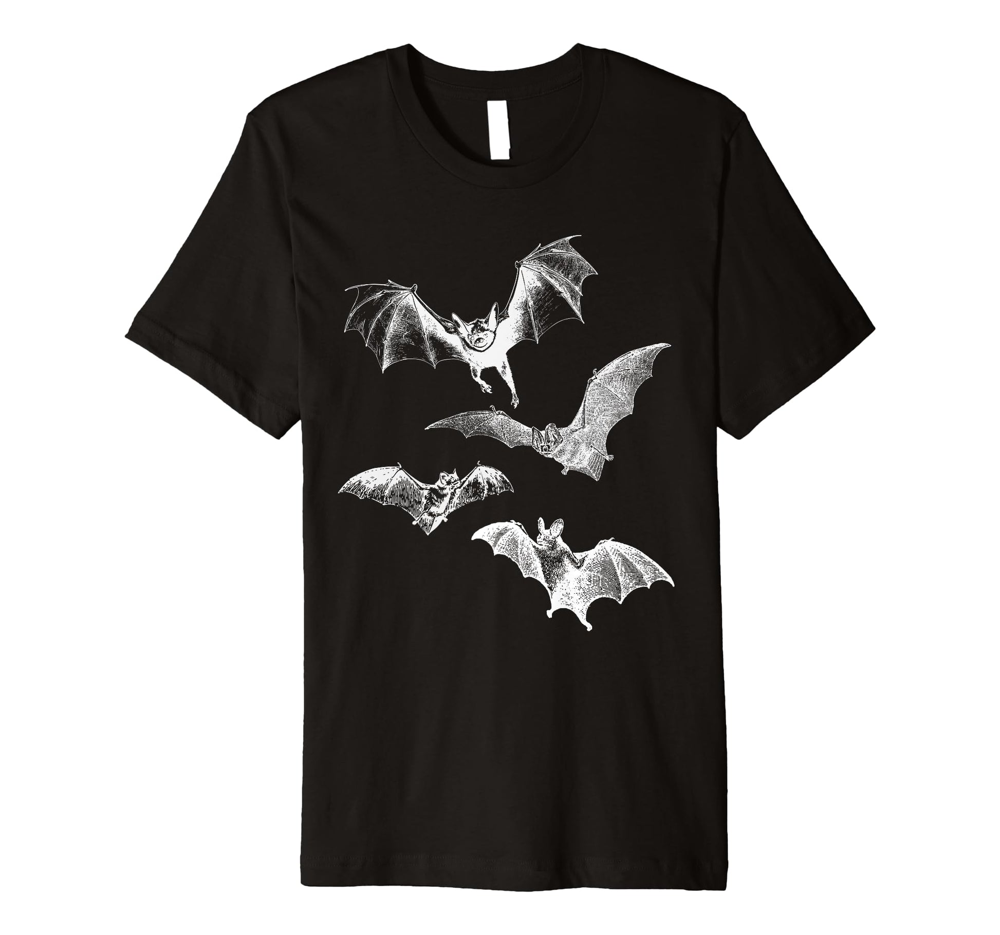 Grunge 90S Flying Bats Novelty T-Shirt - Aesthetic Graphic for Adults - T-Shirt, Sweatshirt, Hoodie
