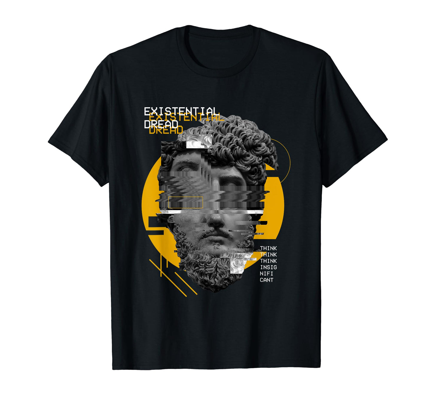 Existential Dread Aesthetic Vaporwave T-Shirt - Unique Graphic for Adults - T-Shirt, Sweatshirt, Hoodie