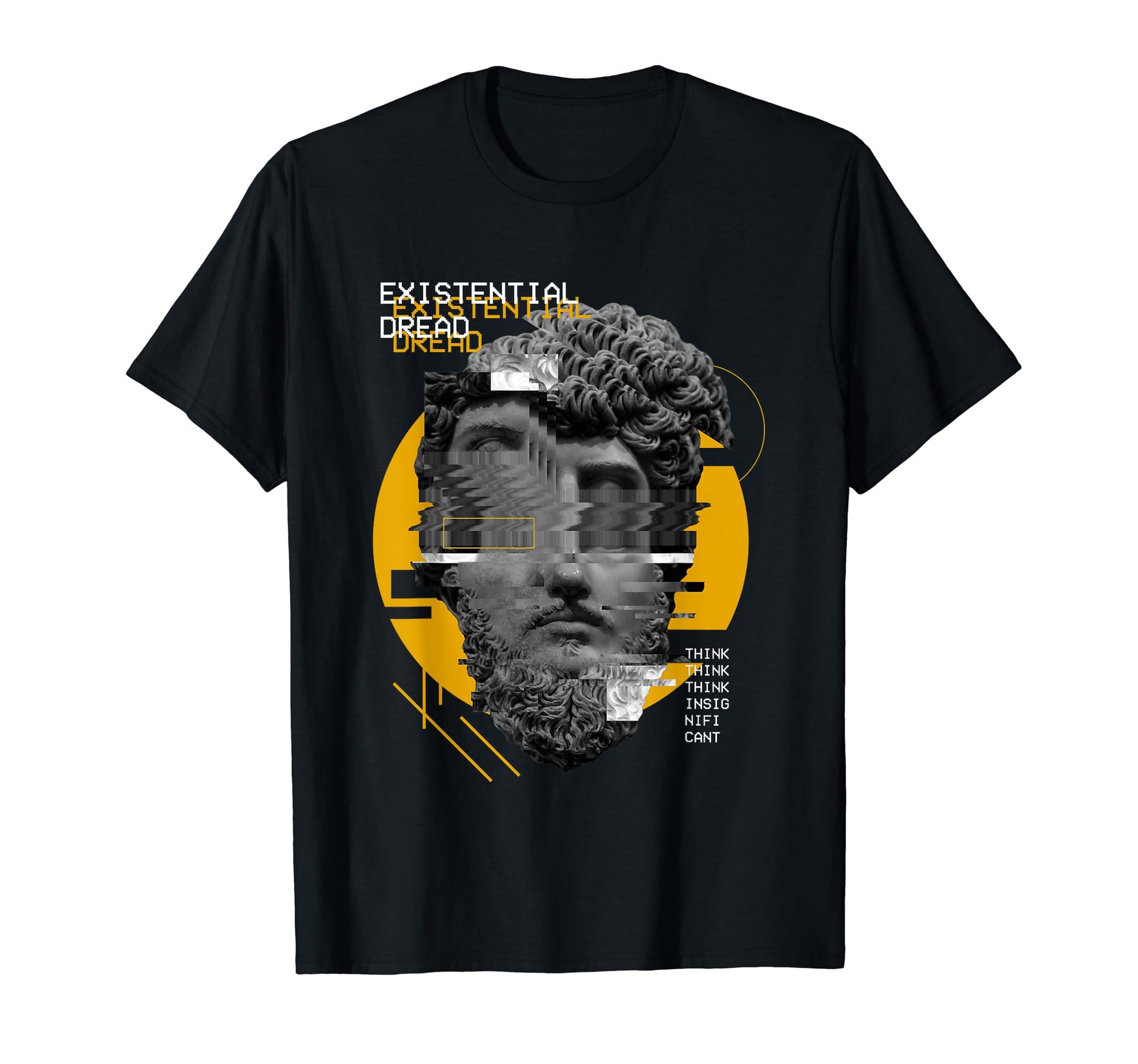 Existential Dread Aesthetic Vaporwave T-Shirt - Unique Graphic for Adults - T-Shirt, Sweatshirt, Hoodie