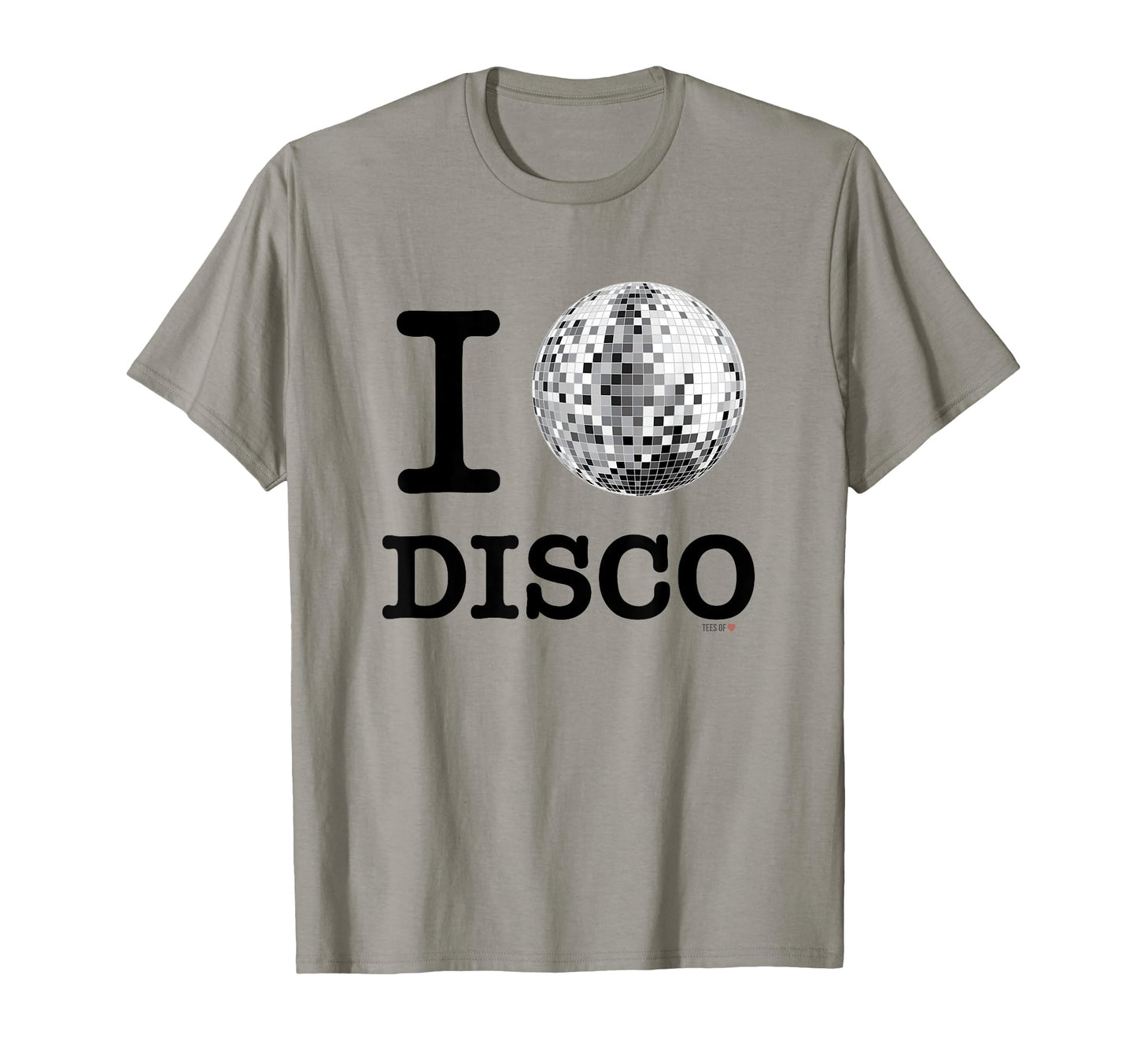 I Love Disco Mirror Ball T-Shirt - Casual Everyday Wear Men Women - T-Shirt, Sweatshirt, Hoodie