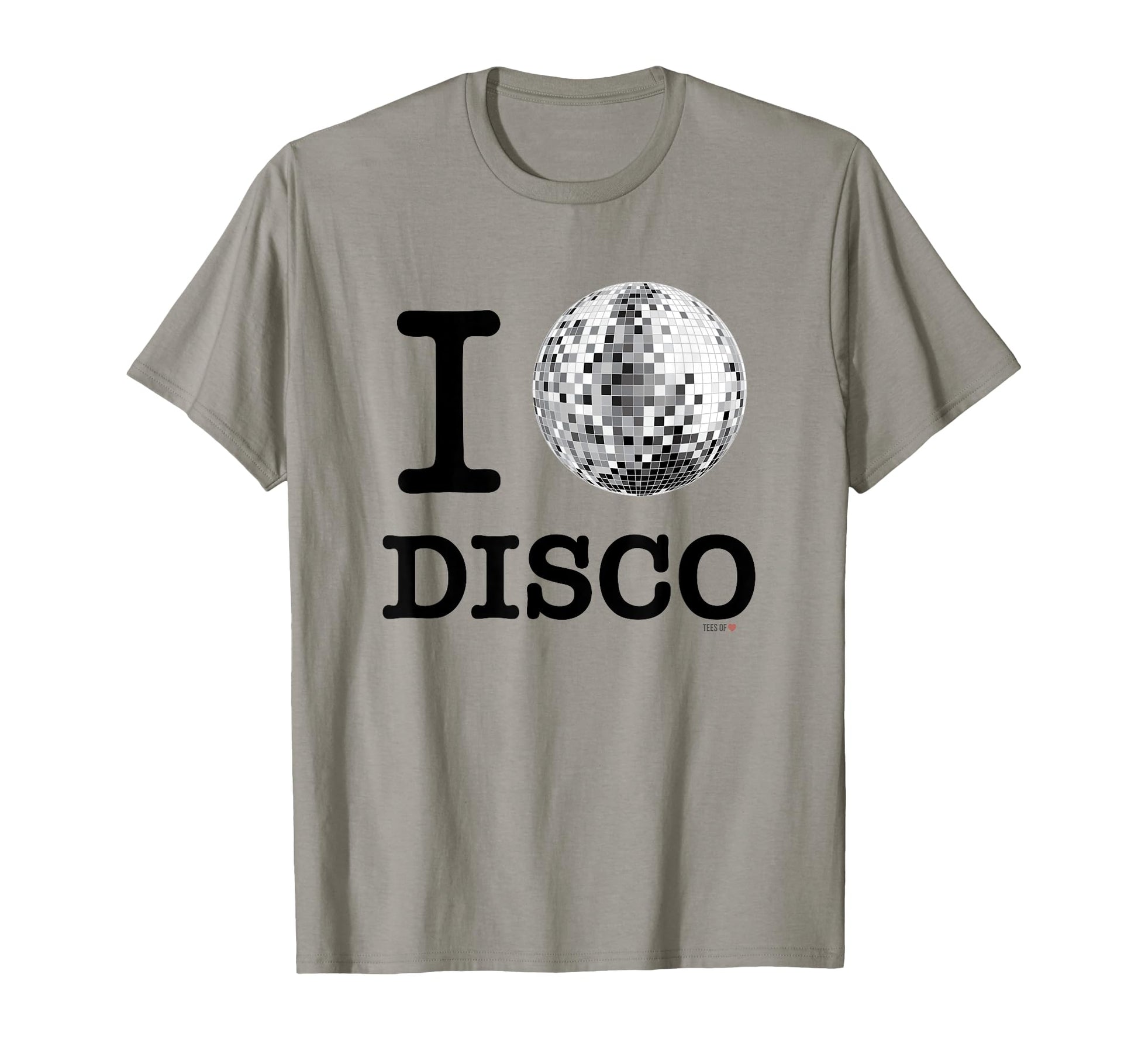 I Love Disco Mirror Ball T-Shirt - Casual Everyday Wear Men Women - T-Shirt, Sweatshirt, Hoodie