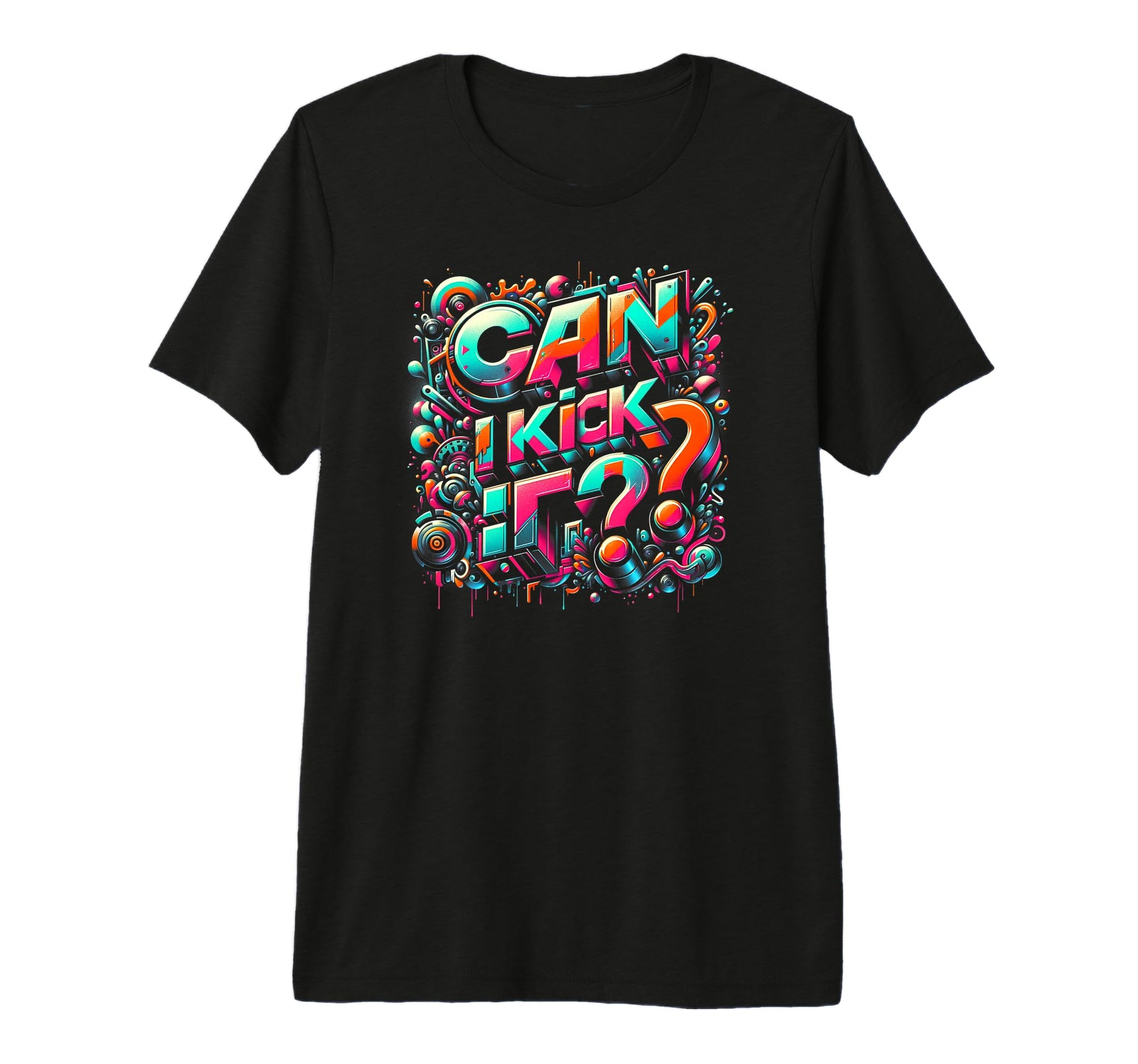Can I Kick It 80S 90S Hip Hop B Old T-Shirt - Aesthetic Graphic Unisex - T-Shirt, Sweatshirt, Hoodie