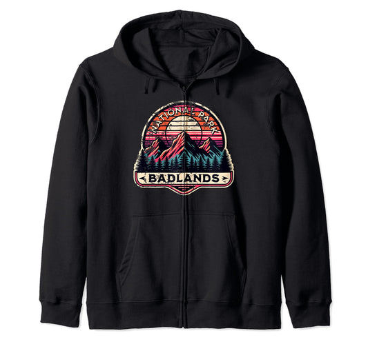 Badlands National Park South Dakota Usa Hoodie - Unique Graphic Men Women - T-Shirt, Sweatshirt, Hoodie