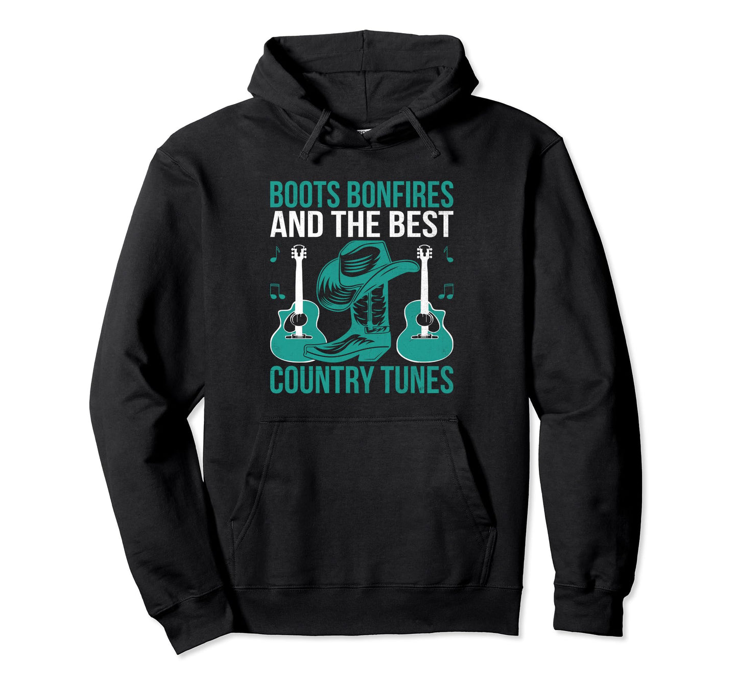 County Music Music Lover Western Country Hoodie - Graphic Print Men Women - T-Shirt, Sweatshirt, Hoodie