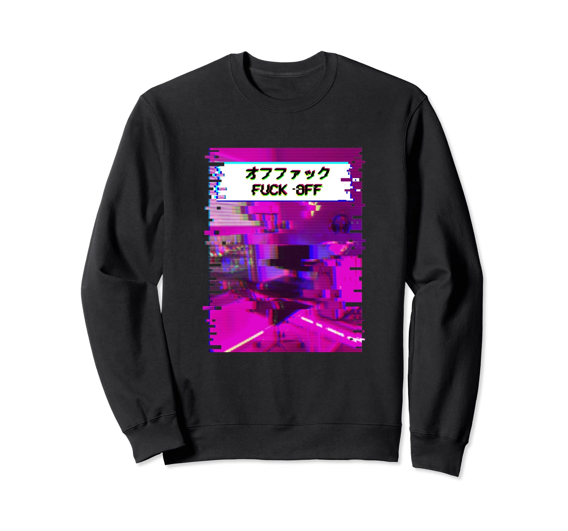 Anime Vaporwave Aesthetic Egirl Sweatshirt - Custom Art Print for Adults - T-Shirt, Sweatshirt, Hoodie