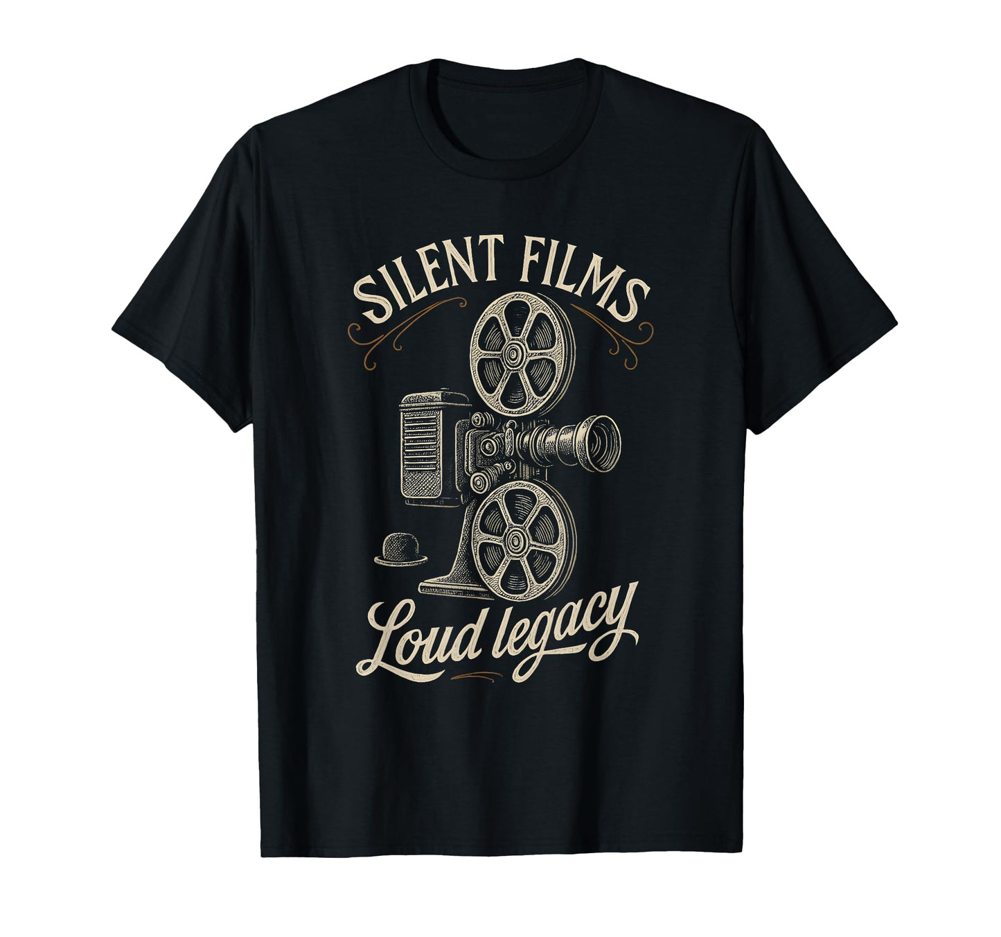 Silent Film Projector Cinema Reel T-Shirt - Novelty Apparel Men Women - T-Shirt, Sweatshirt, Hoodie