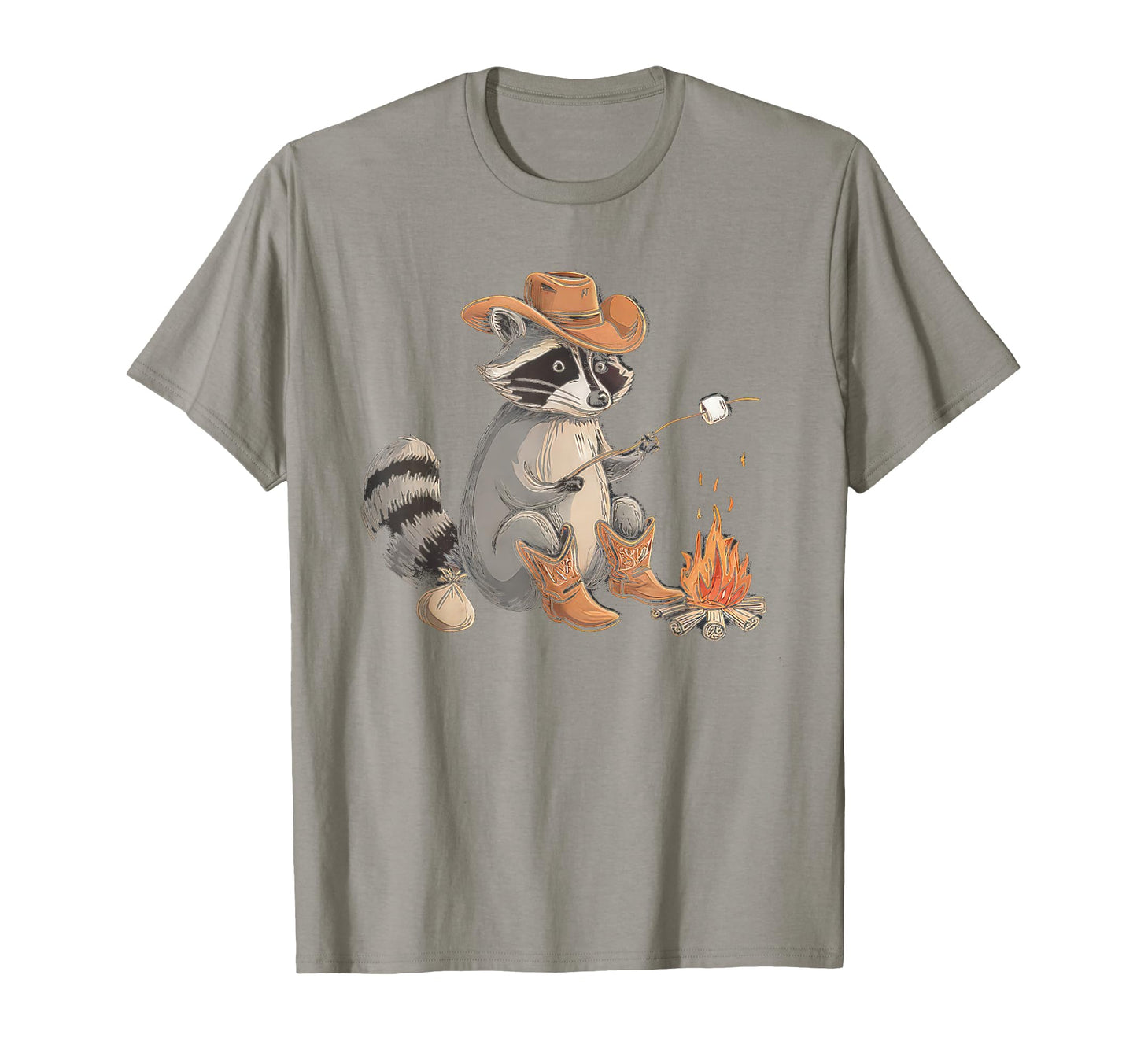 Raccoon 90S Country Music Western T-Shirt - Streetwear Style for Adults - T-Shirt, Sweatshirt, Hoodie