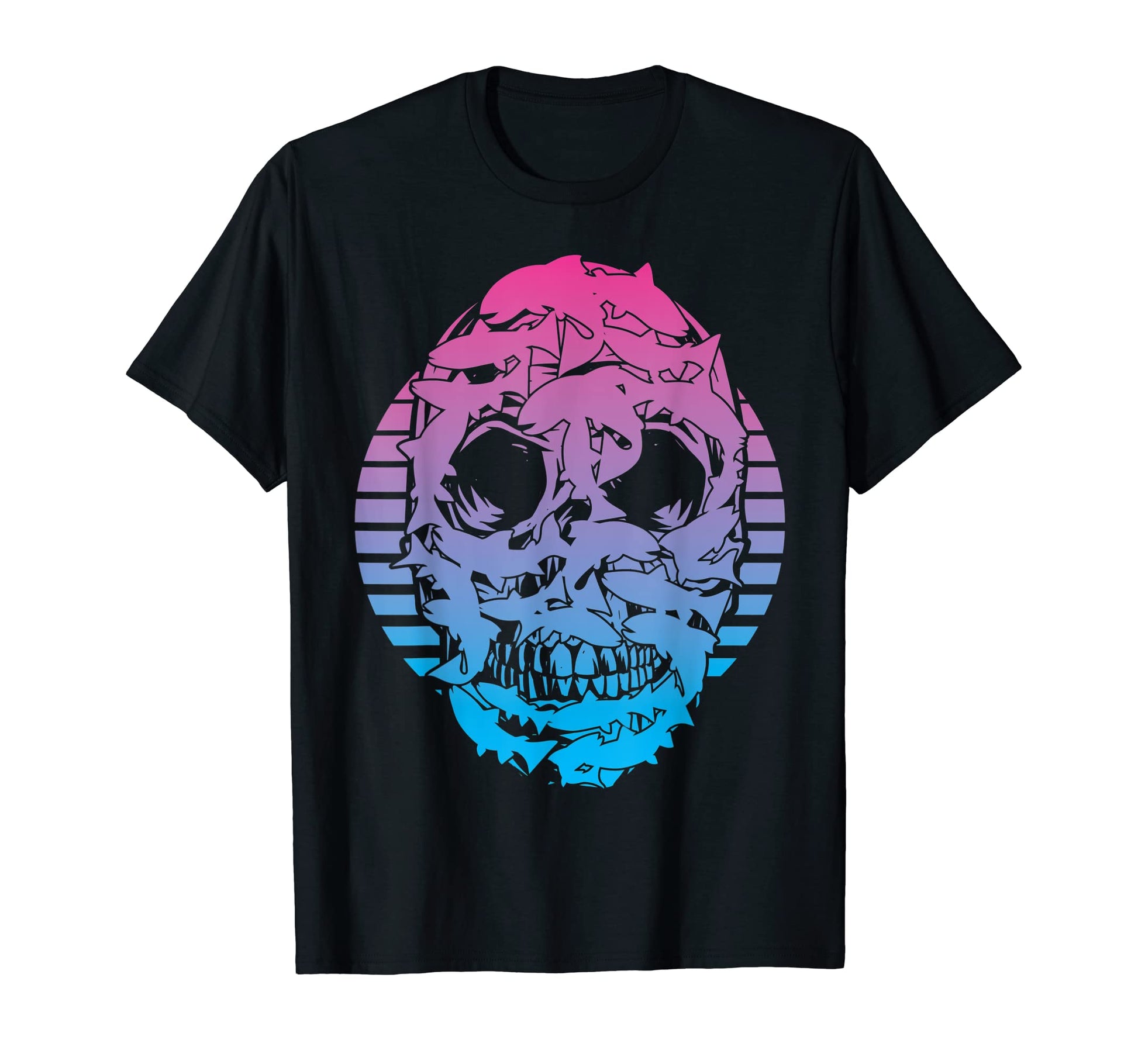 Fisherman Fishing Vaporwave Aesthetic T-Shirt - Minimalist Print Men Women - T-Shirt, Sweatshirt, Hoodie