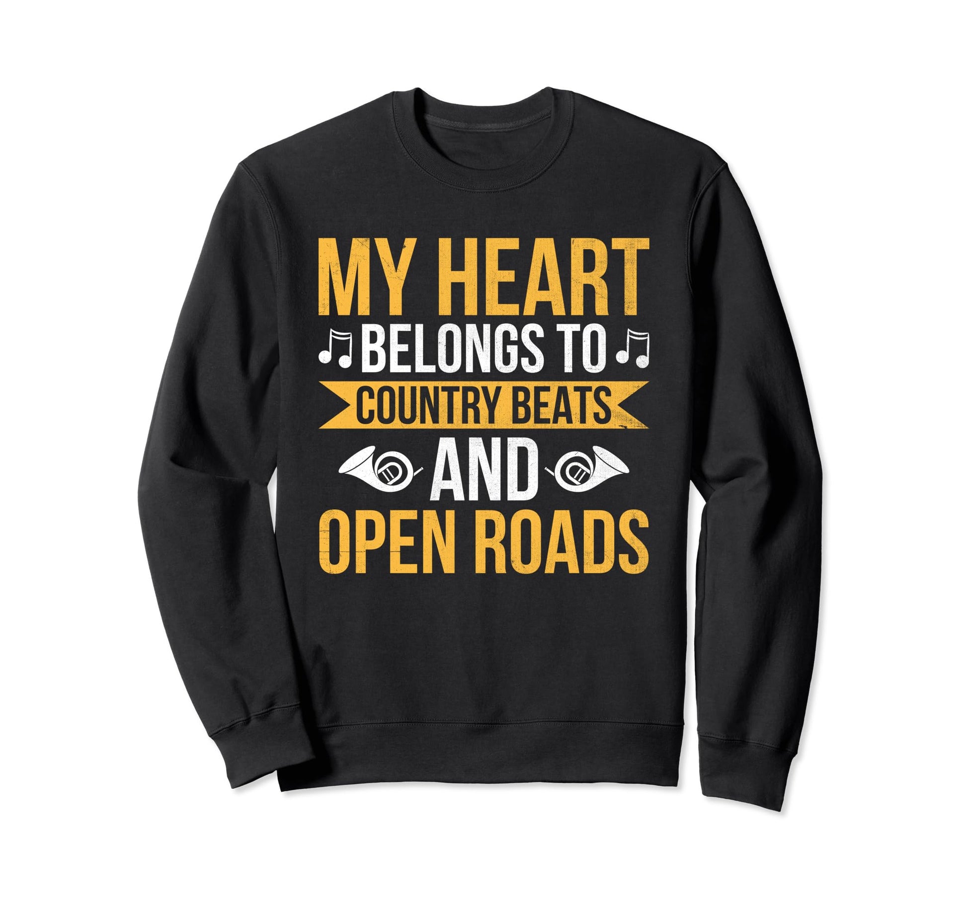 County Music Music Lover Western Sweatshirt - Novelty Apparel Unisex - T-Shirt, Sweatshirt, Hoodie