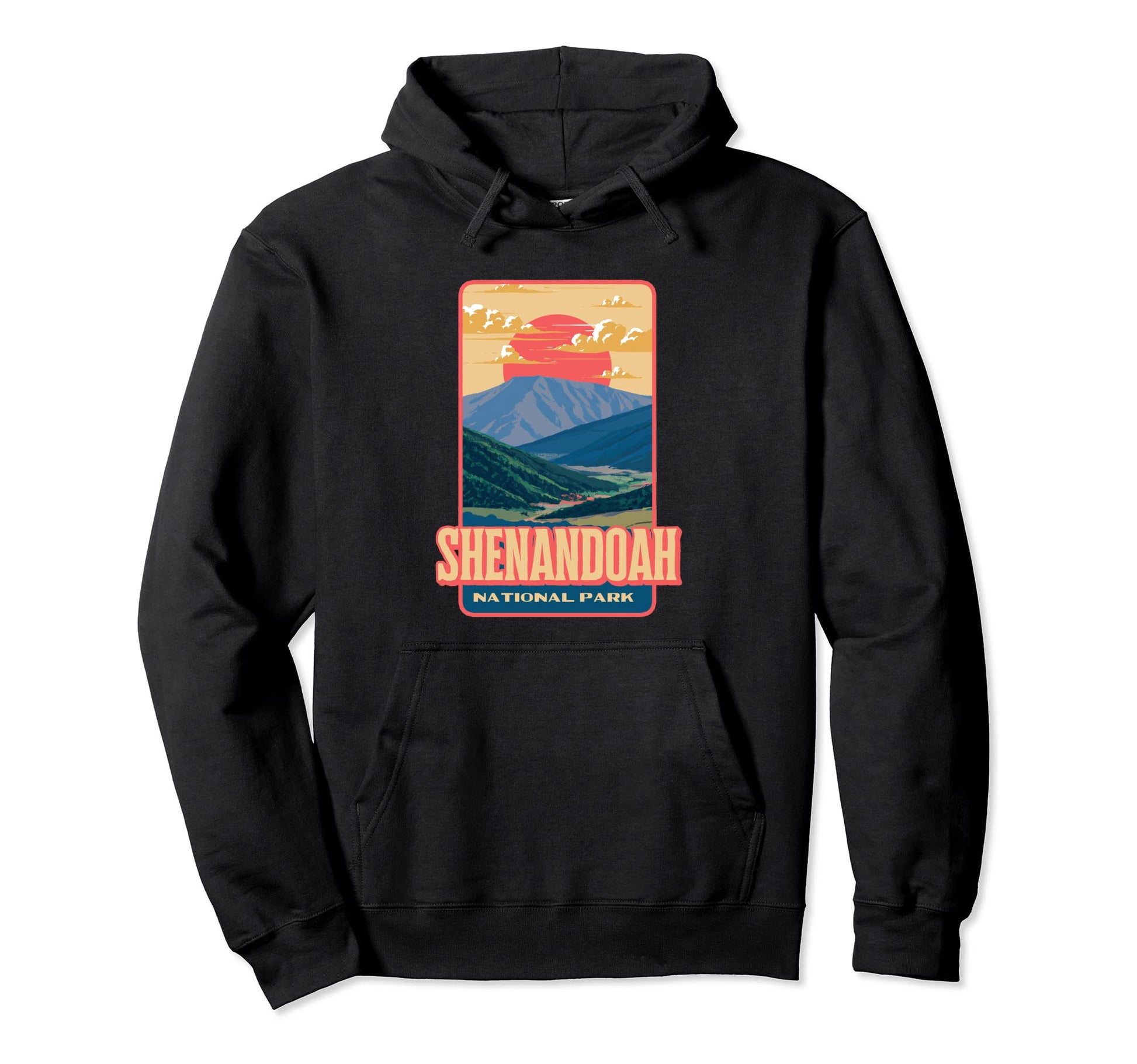 Shenandoah National Park Virginia Parks Hoodie - Novelty Apparel Unisex - T-Shirt, Sweatshirt, Hoodie