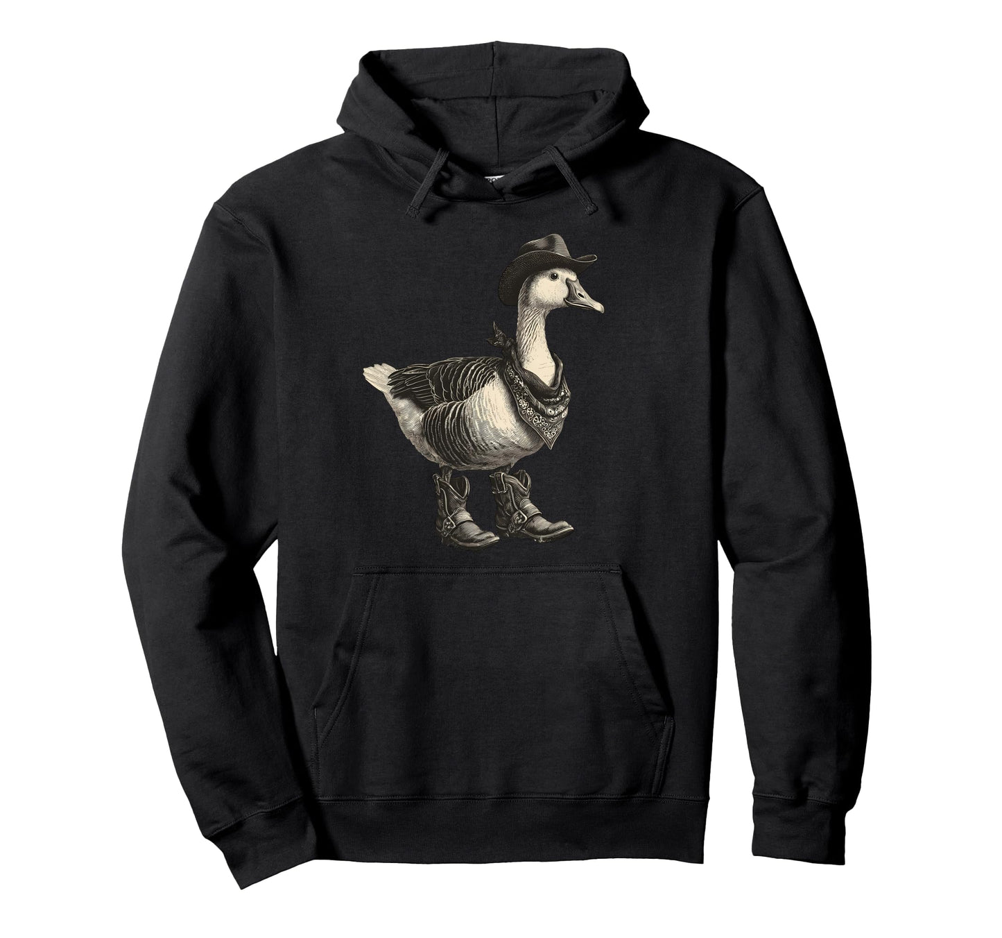 Goose Cowboy Rodeo Cowgirl Hoodie - Casual Everyday Wear for Adults - T-Shirt, Sweatshirt, Hoodie