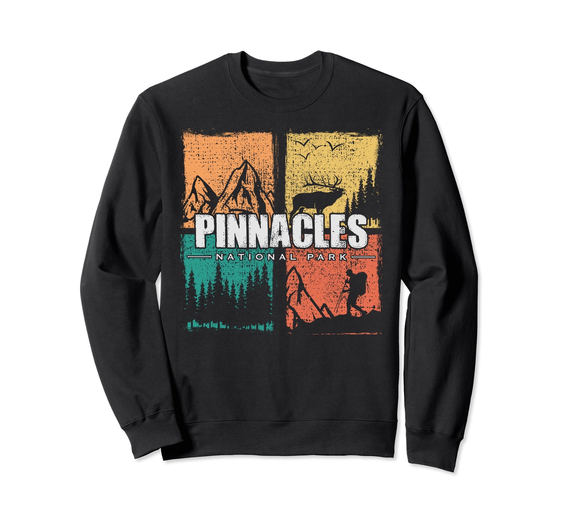 Pinnacles National Park Us Sweatshirt - Aesthetic Graphic for Adults - T-Shirt, Sweatshirt, Hoodie