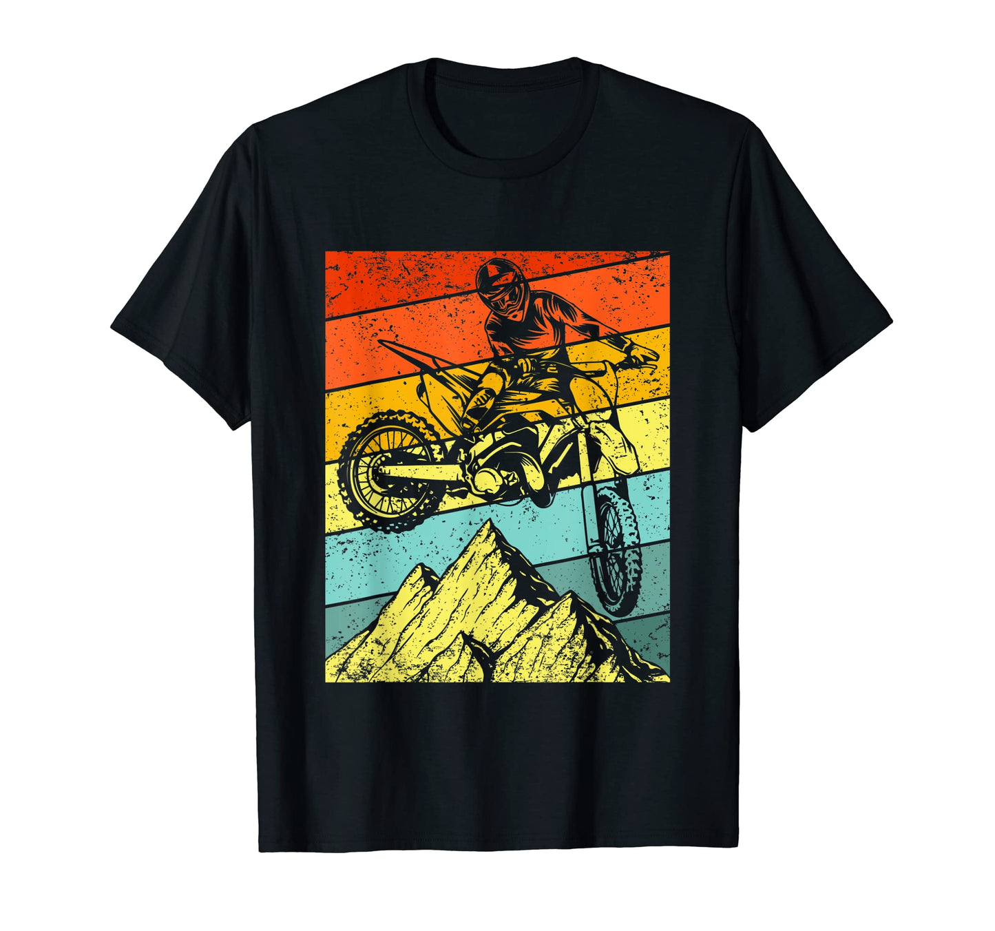 Distressed Motorcycle Biker T-Shirt - Aesthetic Graphic for Adults - T-Shirt, Sweatshirt, Hoodie