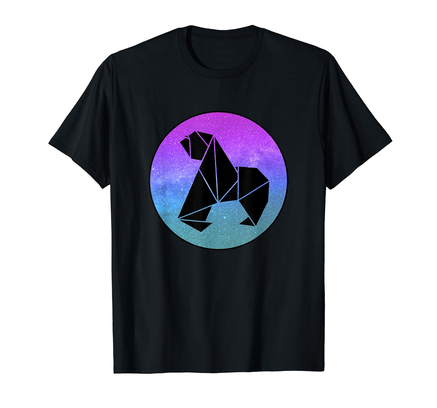 Walrus Origami Galaxy Vaporwave T-Shirt - Custom Art Print for Adults - T-Shirt, Sweatshirt, Hoodie