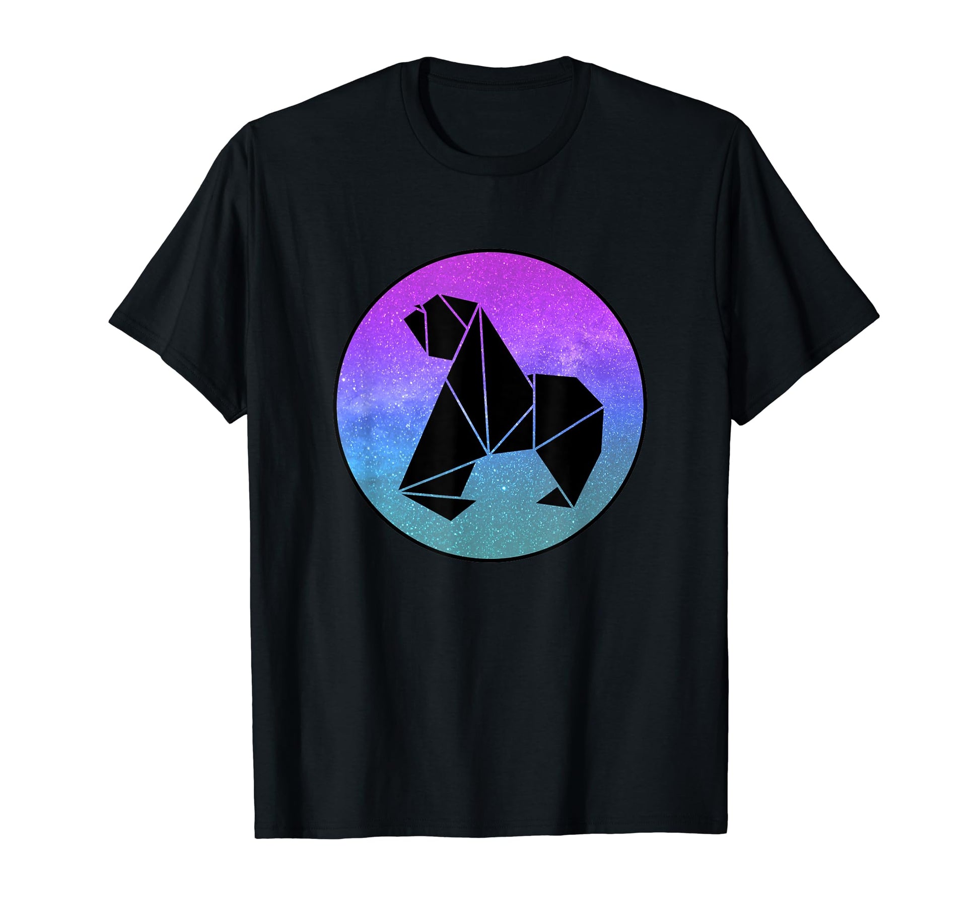 Walrus Origami Galaxy Vaporwave T-Shirt - Custom Art Print for Adults - T-Shirt, Sweatshirt, Hoodie