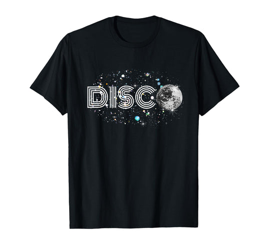 Black And White Disco Ball Club T-Shirt - Aesthetic Graphic for Adults - T-Shirt, Sweatshirt, Hoodie