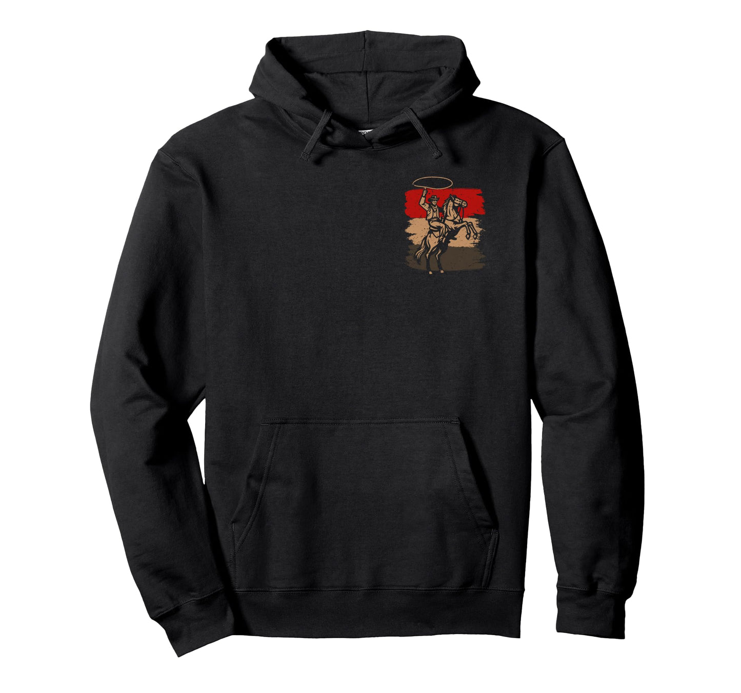Ride Strong Cowboy Horse Western Hoodie - Streetwear Style Men Women - T-Shirt, Sweatshirt, Hoodie