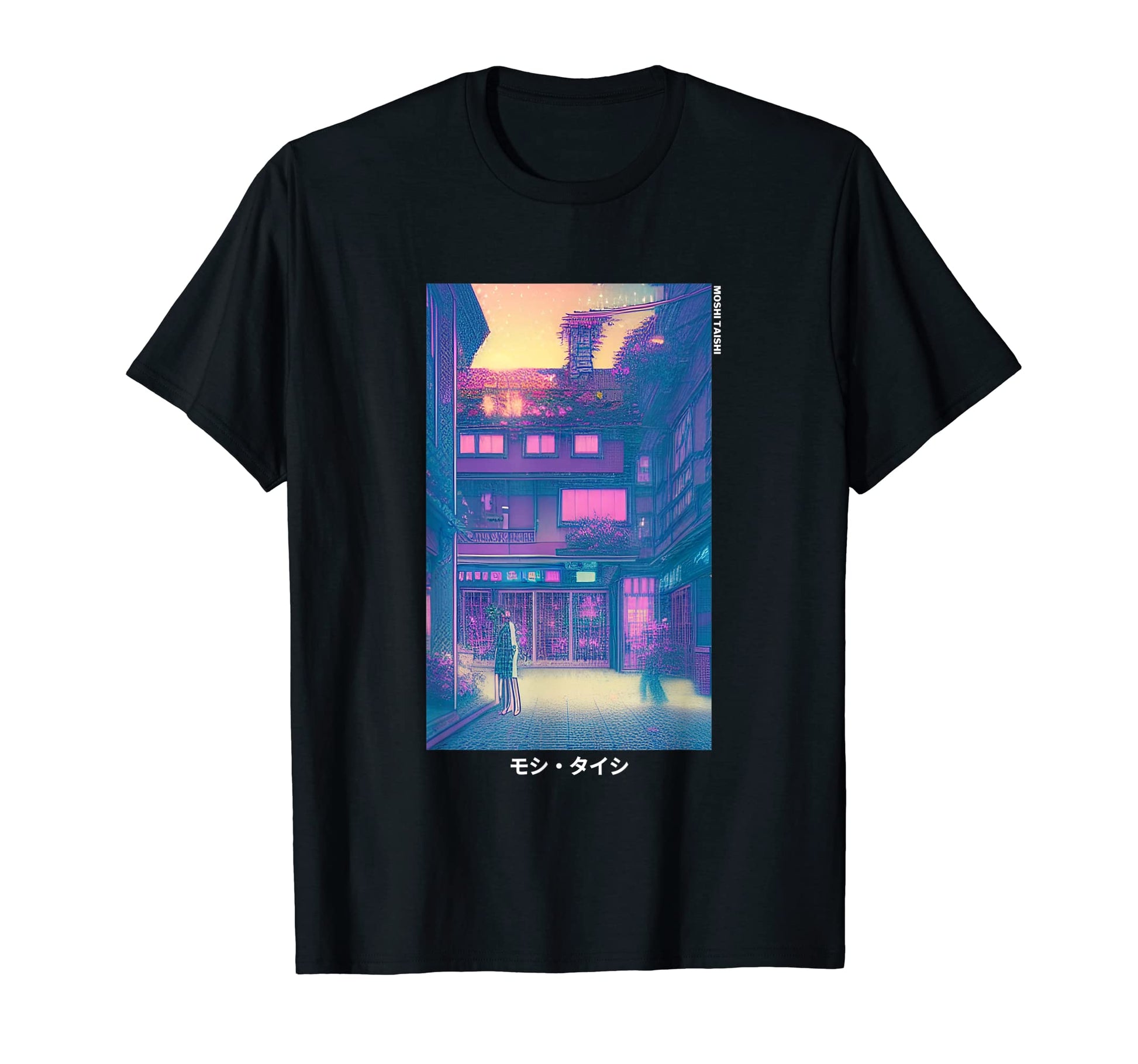 90S Japanese Vaporwave Art Otaku T-Shirt - Aesthetic Graphic Men Women - T-Shirt, Sweatshirt, Hoodie
