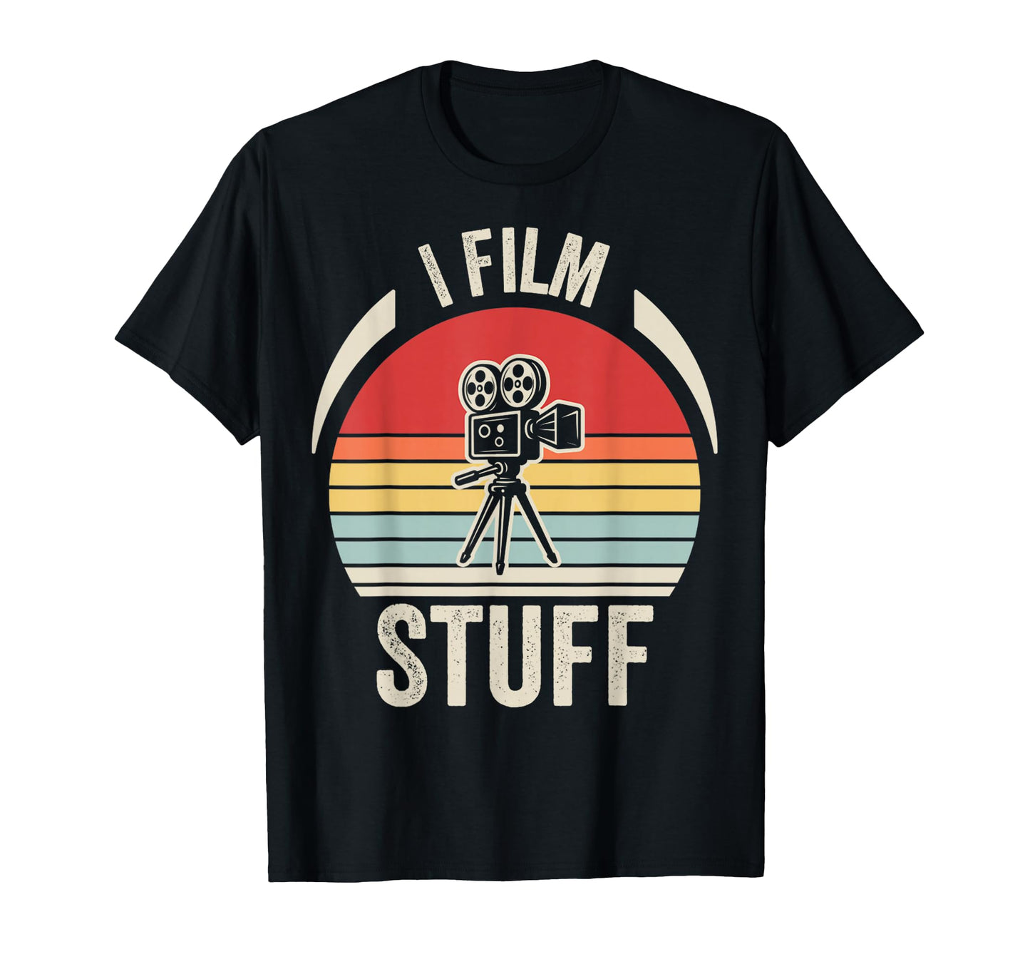 I Film Stuff Filmmaker Camera T-Shirt - Unique Graphic for Adults - T-Shirt, Sweatshirt, Hoodie