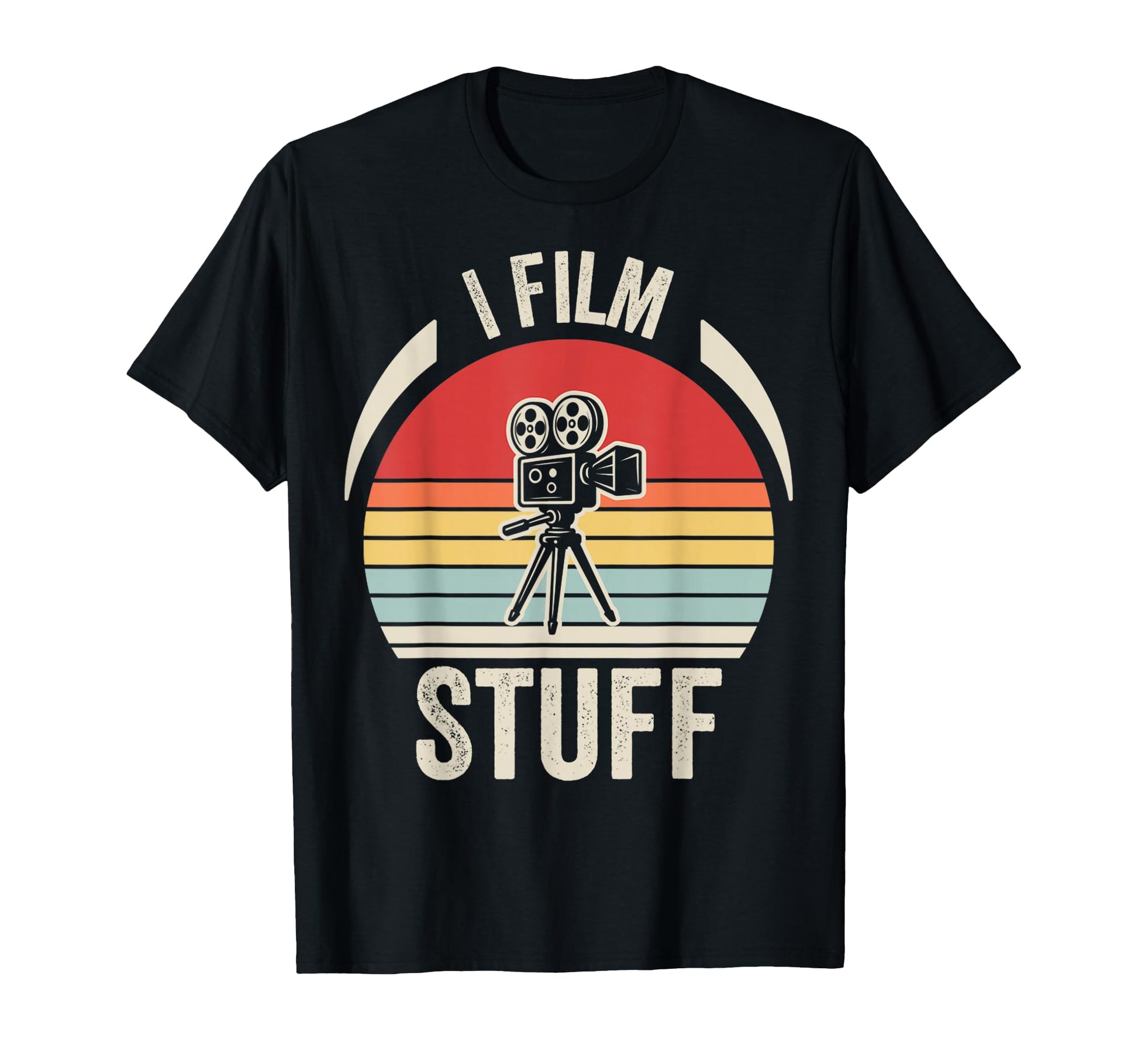 I Film Stuff Filmmaker Camera T-Shirt - Unique Graphic for Adults - T-Shirt, Sweatshirt, Hoodie