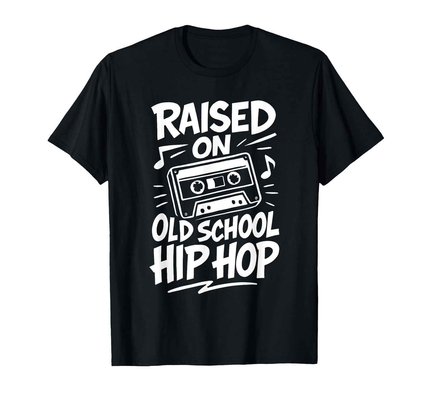 Old School Hip Hop Graffiti Cassette T-Shirt - Graphic Print for Adults - T-Shirt, Sweatshirt, Hoodie