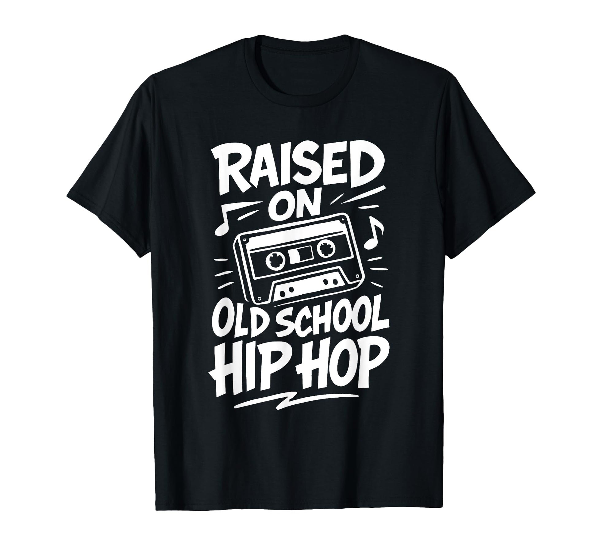Old School Hip Hop Graffiti Cassette T-Shirt - Graphic Print for Adults - T-Shirt, Sweatshirt, Hoodie