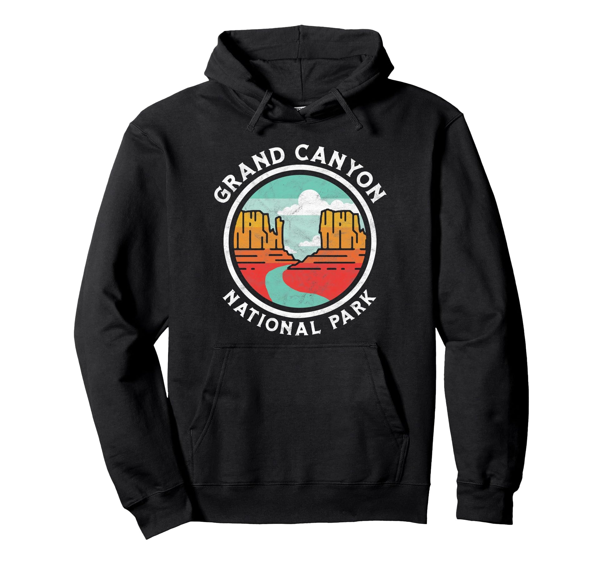 Grand Canyon Seal Souvenir Hoodie - Trendy Graphic Men Women - T-Shirt, Sweatshirt, Hoodie