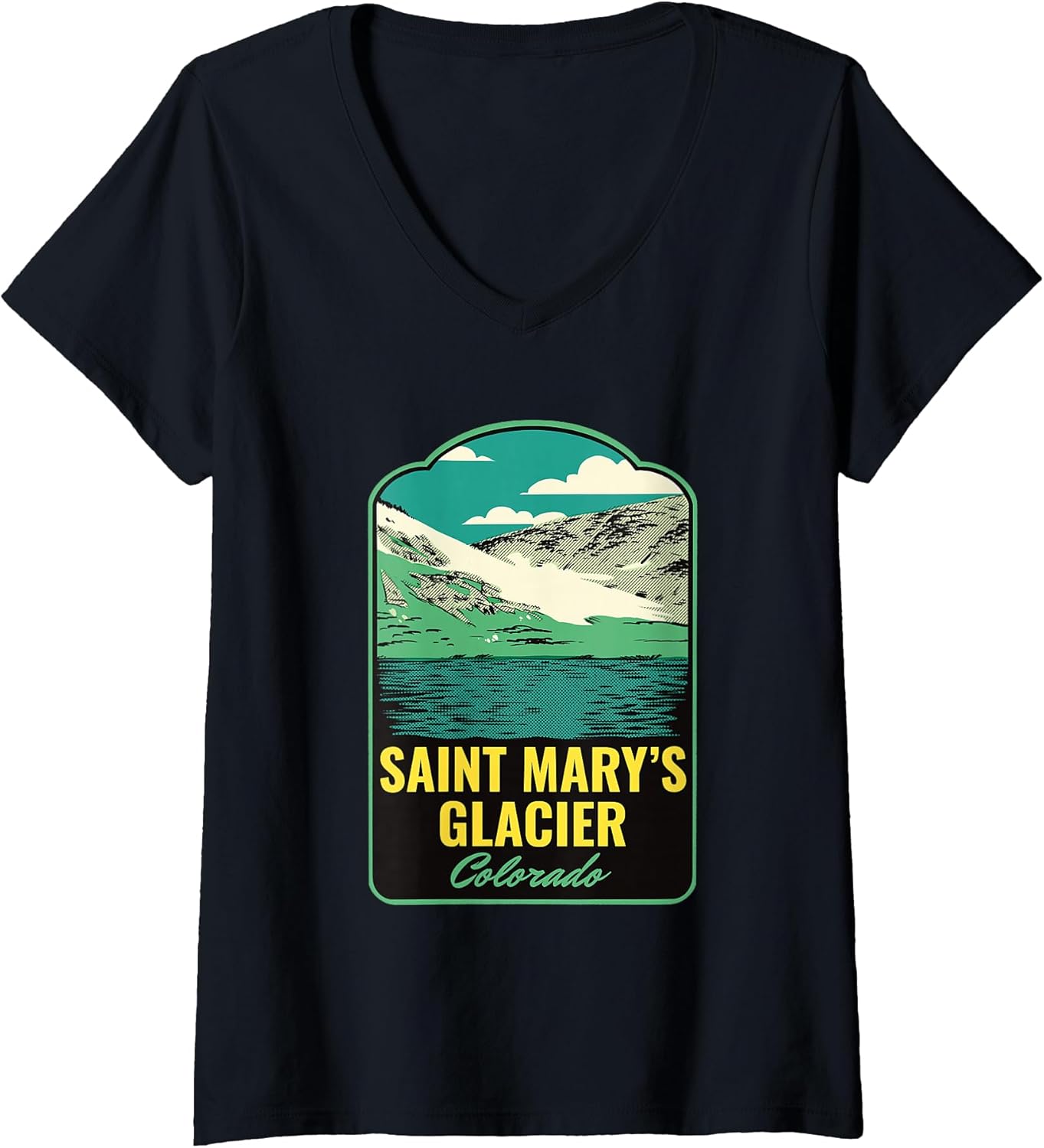 Saint Marys Glacier Merch - Adult & Kids T-Shirts, Sweatshirts & Hoodies apparel design preview 1