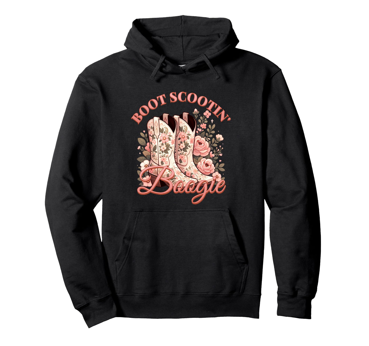 Boot Scootin Boogie Western Cowboys Hoodie - Aesthetic Graphic Men Women - T-Shirt, Sweatshirt, Hoodie