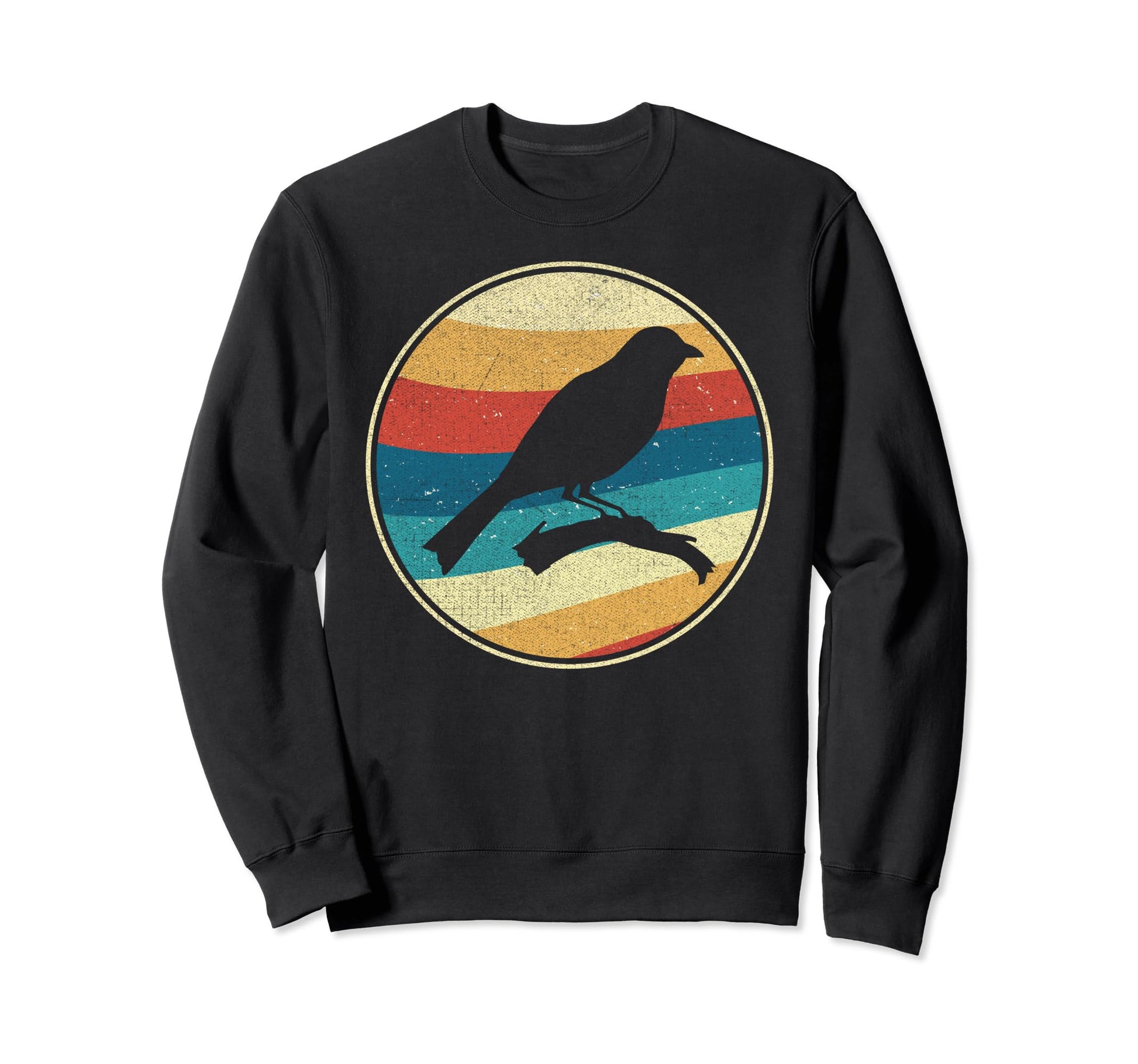 Western Tanager 80S 90S Distressed Sweatshirt - Aesthetic Graphic Unisex - T-Shirt, Sweatshirt, Hoodie