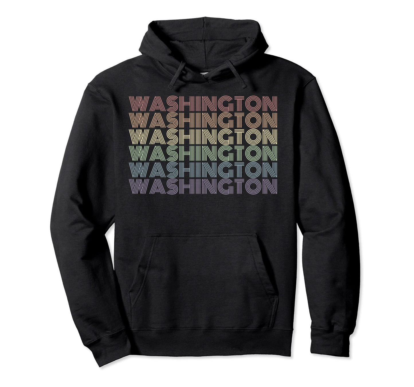 Washington Gay Pride Lgbt Us State Hoodie - Custom Art Print Men Women - T-Shirt, Sweatshirt, Hoodie