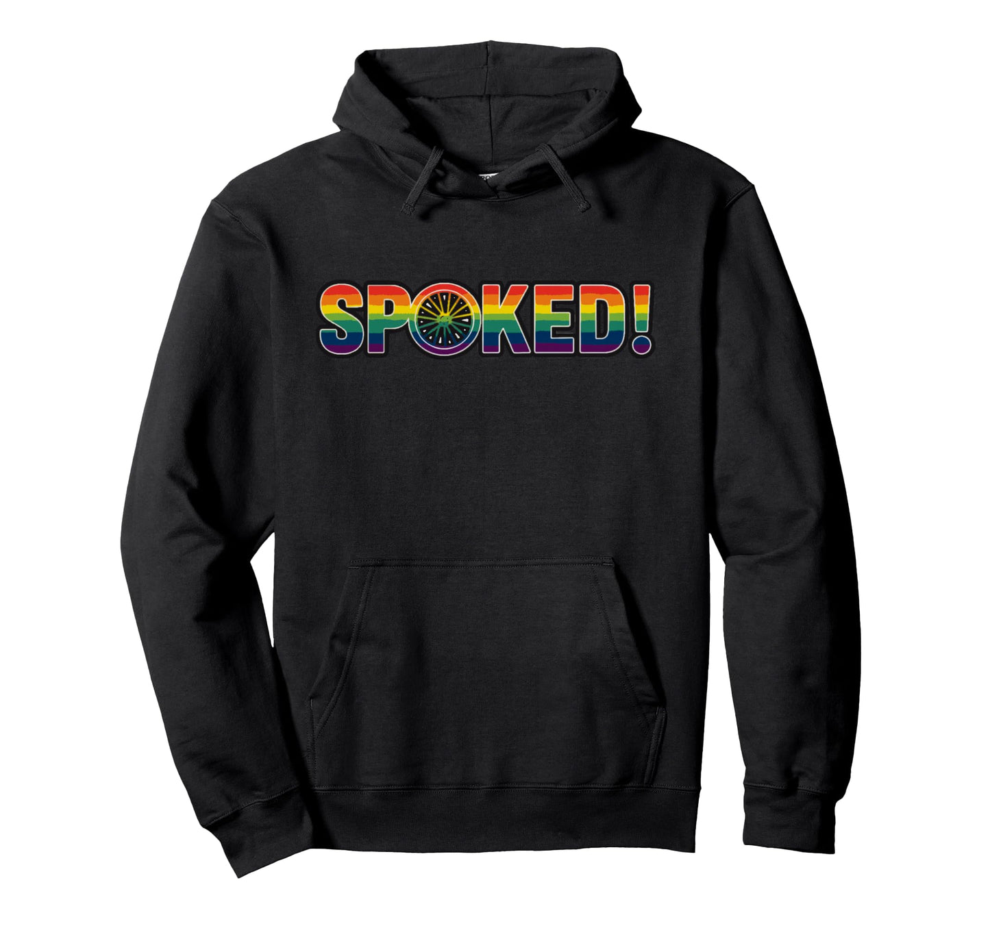 Downhill Freeride Mtb Bmx Rainbow Bike Hoodie - Streetwear Style Men Women - T-Shirt, Sweatshirt, Hoodie
