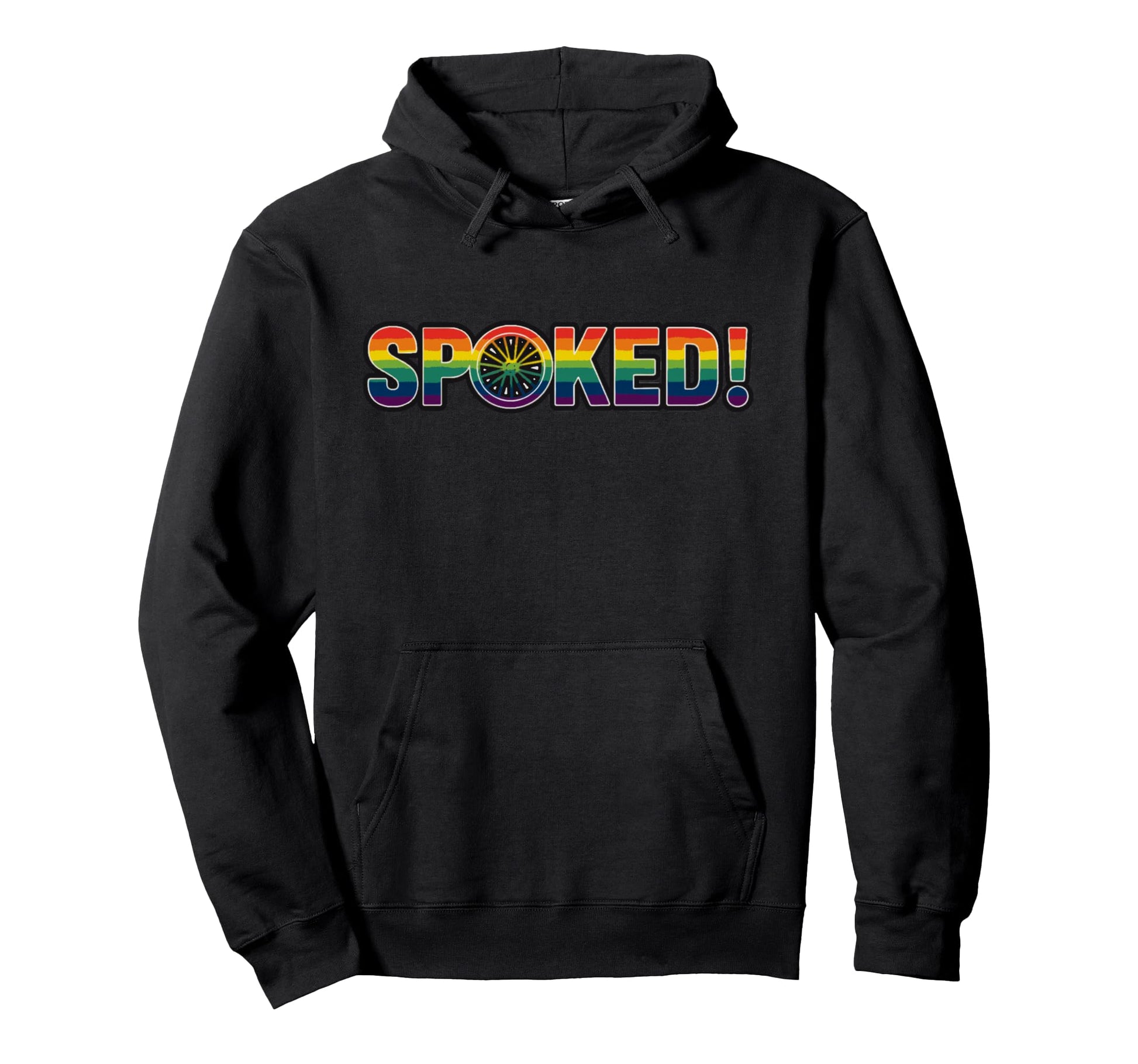 Downhill Freeride Mtb Bmx Rainbow Bike Hoodie - Streetwear Style Men Women - T-Shirt, Sweatshirt, Hoodie