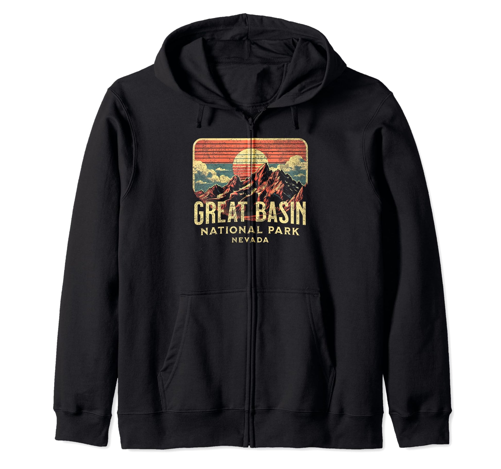 Great Basin National Park Nevada Usa Hoodie - Minimalist Print Unisex - T-Shirt, Sweatshirt, Hoodie