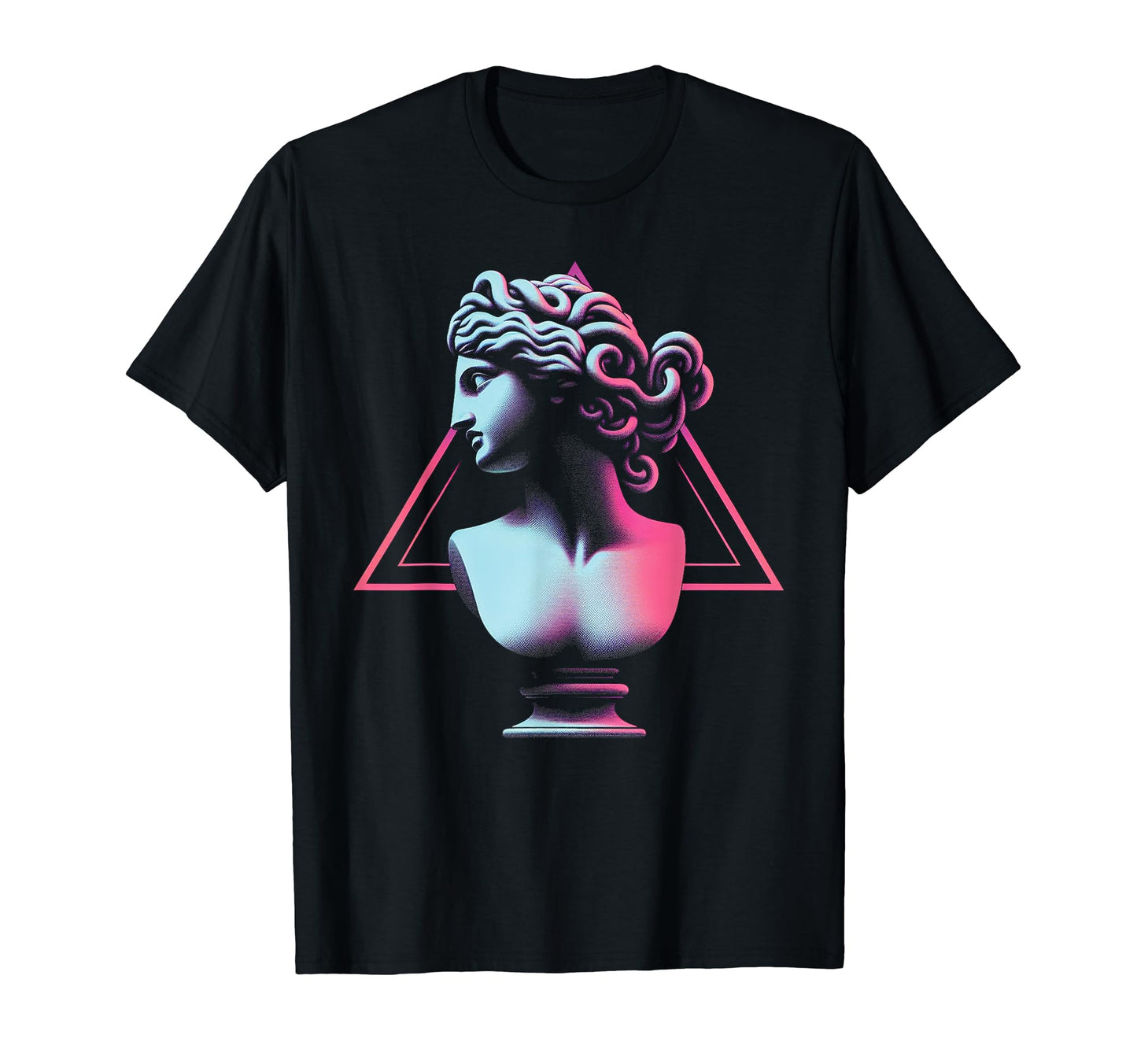 Medusa Statue Vaporwave Aesthetic T-Shirt - Trendy Graphic Men Women - T-Shirt, Sweatshirt, Hoodie