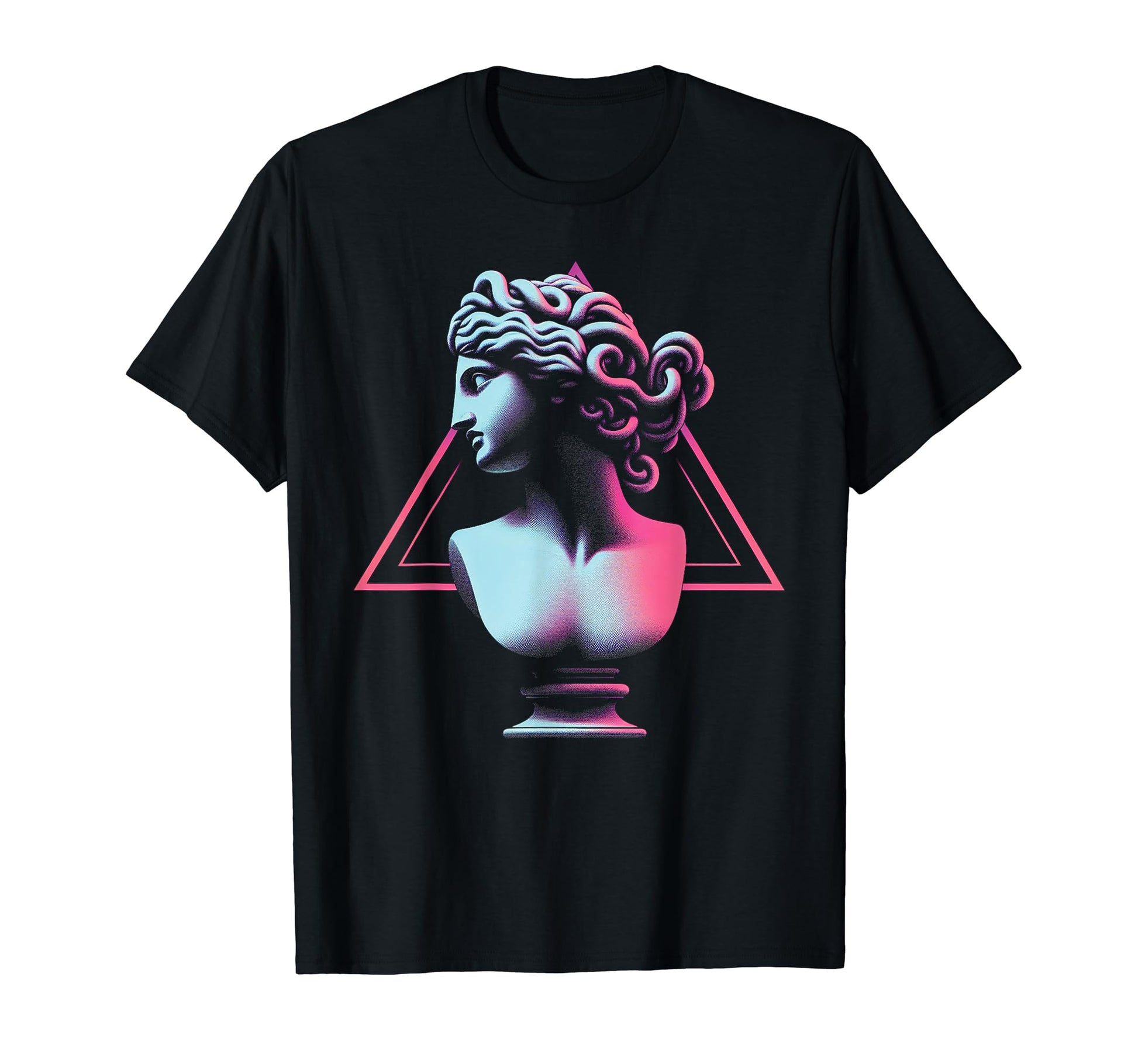 Medusa Statue Vaporwave Aesthetic T-Shirt - Trendy Graphic Men Women - T-Shirt, Sweatshirt, Hoodie
