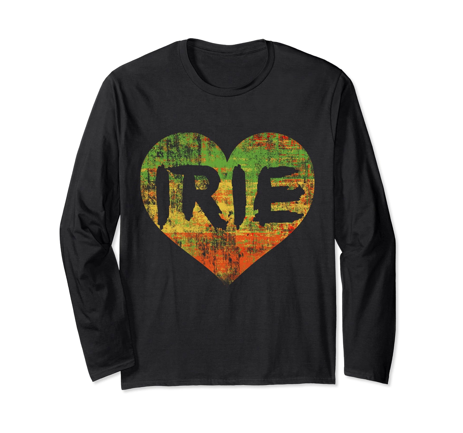 Irie One Love One Heart Rastafari Peace T-Shirt - Aesthetic Graphic Unisex - T-Shirt, Sweatshirt, Hoodie
