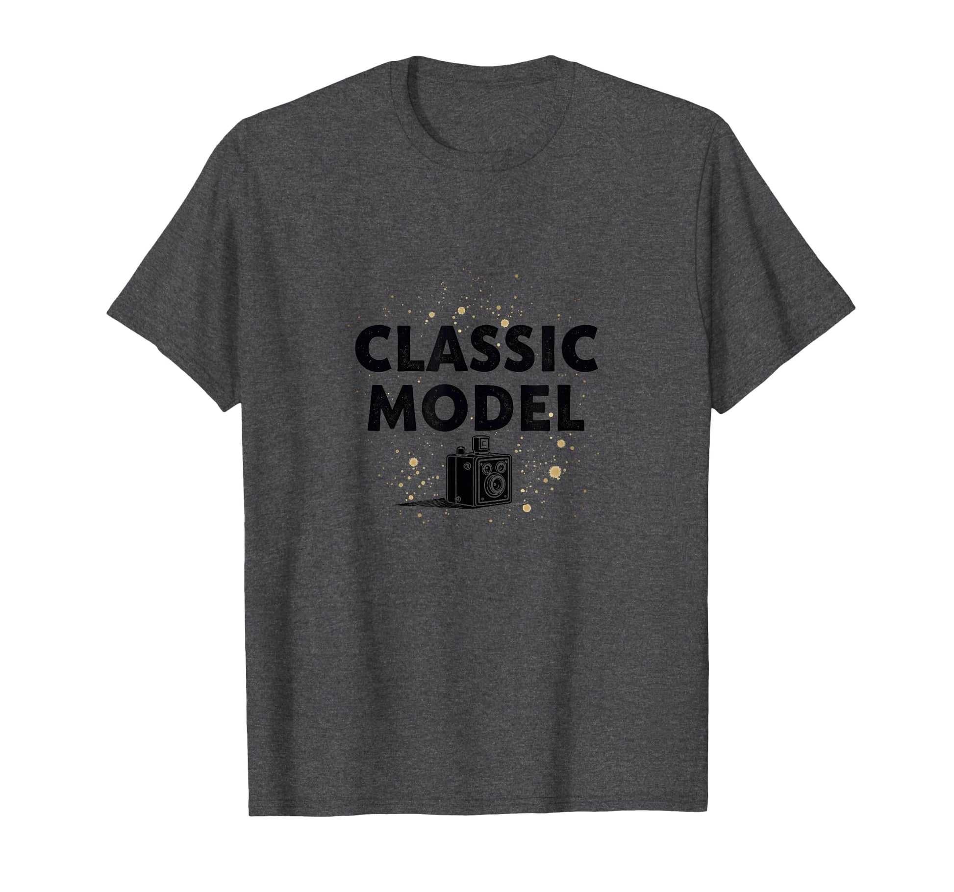 Model 1900S Camera Nostalgia Dark T-Shirt - Unique Graphic for Adults - T-Shirt, Sweatshirt, Hoodie