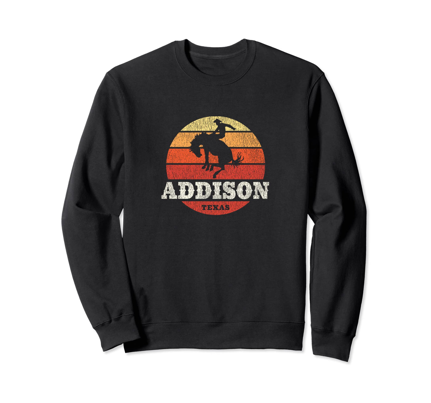 Addison Tx Country Western Sweatshirt - Graphic Print for Adults - T-Shirt, Sweatshirt, Hoodie