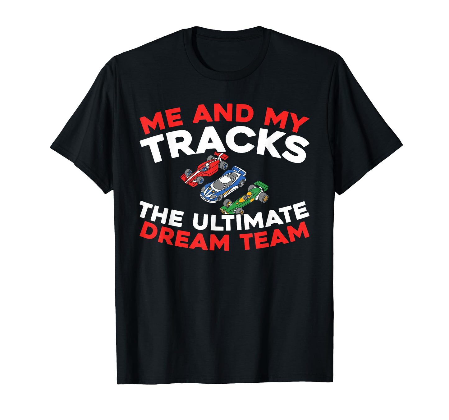 Slot Cars Hobby Miniature Track T-Shirt - Casual Everyday Wear for Adults - T-Shirt, Sweatshirt, Hoodie