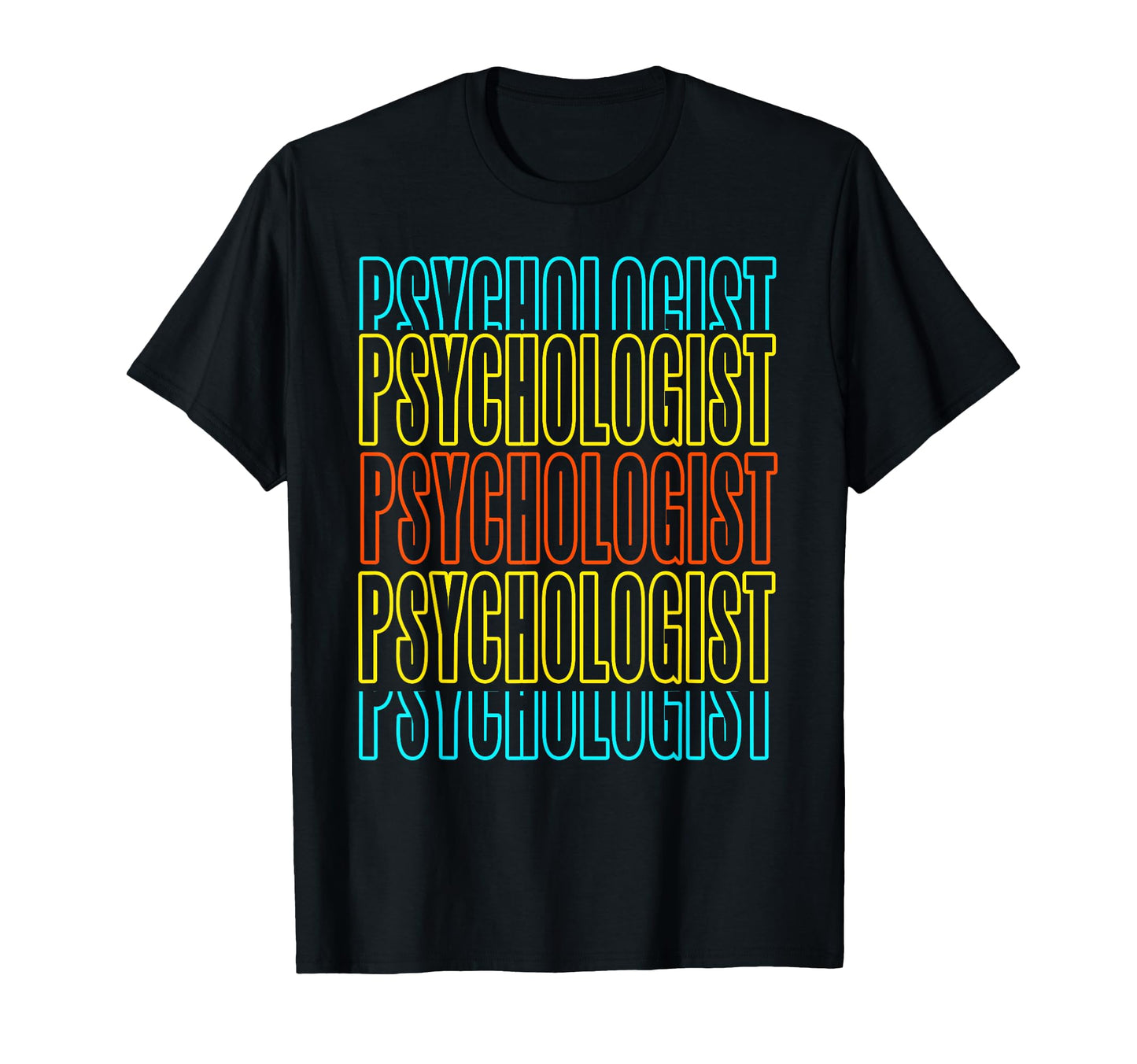 Psychologist Typography Mind Experts T-Shirt - Graphic Print Men Women - T-Shirt, Sweatshirt, Hoodie