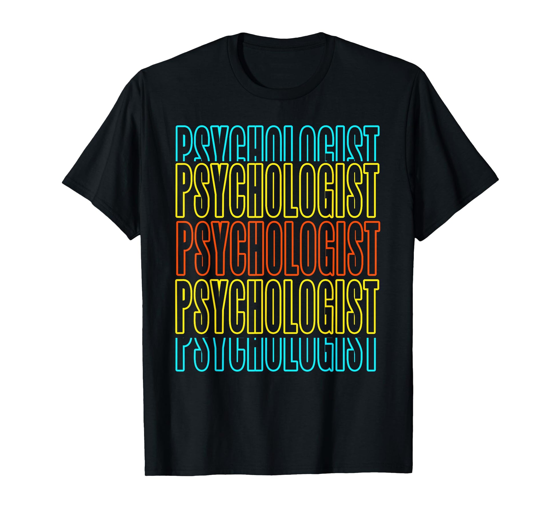 Psychologist Typography Mind Experts T-Shirt - Graphic Print Men Women - T-Shirt, Sweatshirt, Hoodie