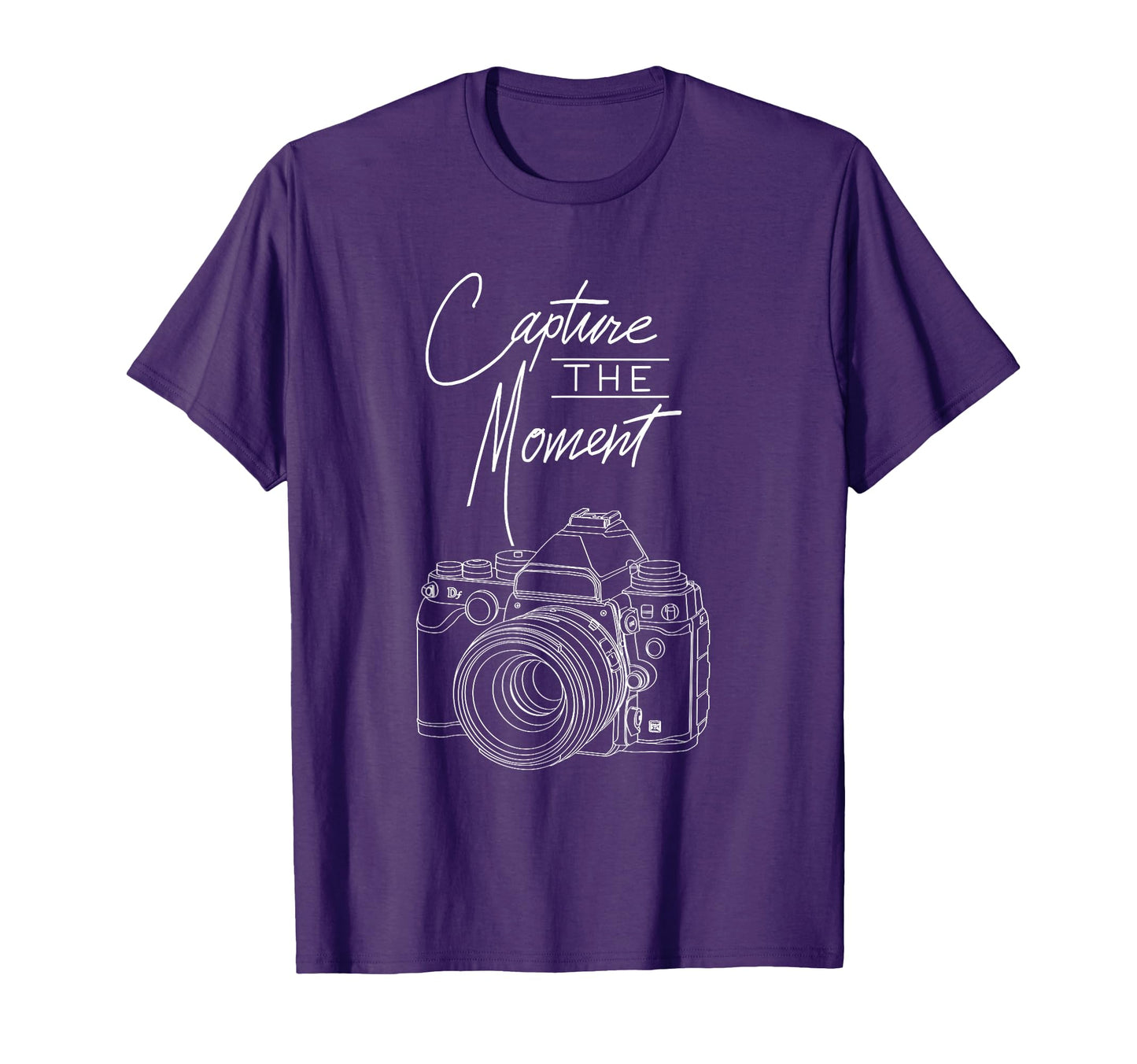 Capture Moment Camera Photography T-Shirt - Graphic Print for Adults - T-Shirt, Sweatshirt, Hoodie
