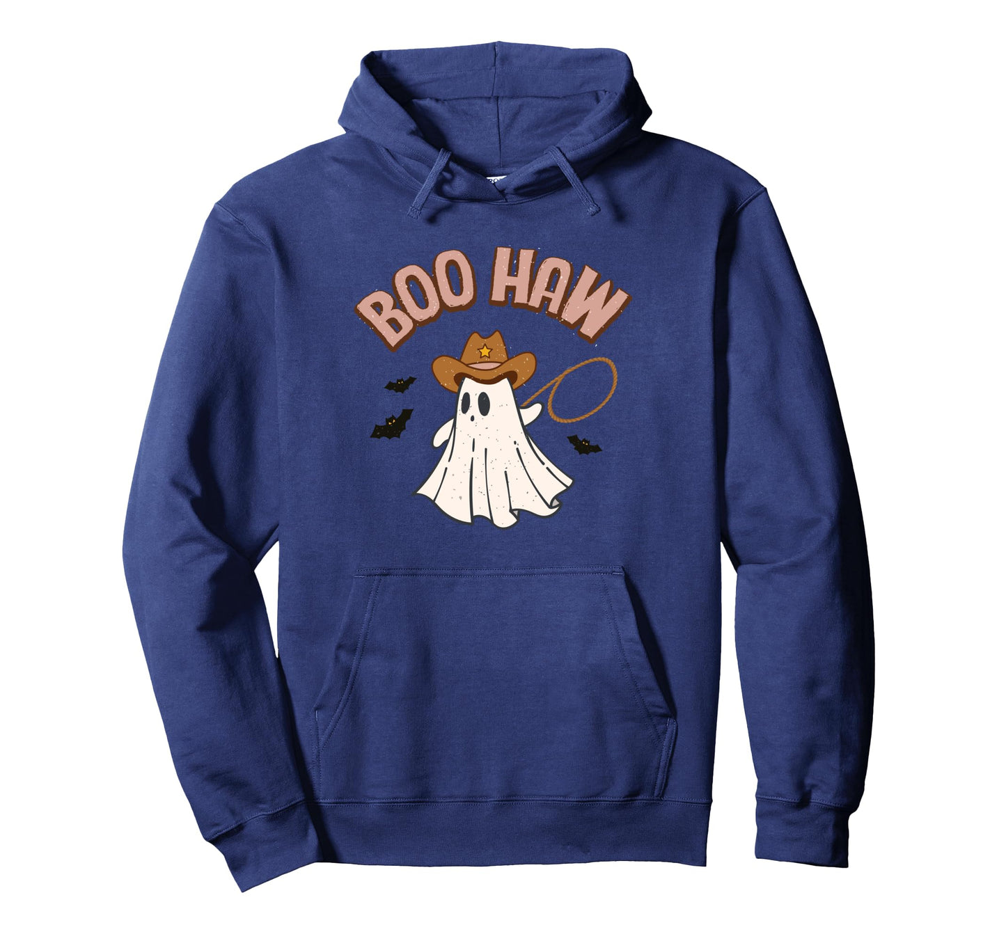 Funny Halloween Boo Haw Ghost Hoodie - Casual Everyday Wear for Adults - T-Shirt, Sweatshirt, Hoodie
