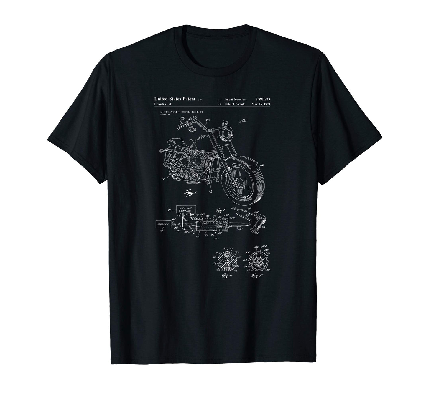 Patent 1999 Motorcycle T-Shirt - Aesthetic Graphic Unisex - T-Shirt, Sweatshirt, Hoodie